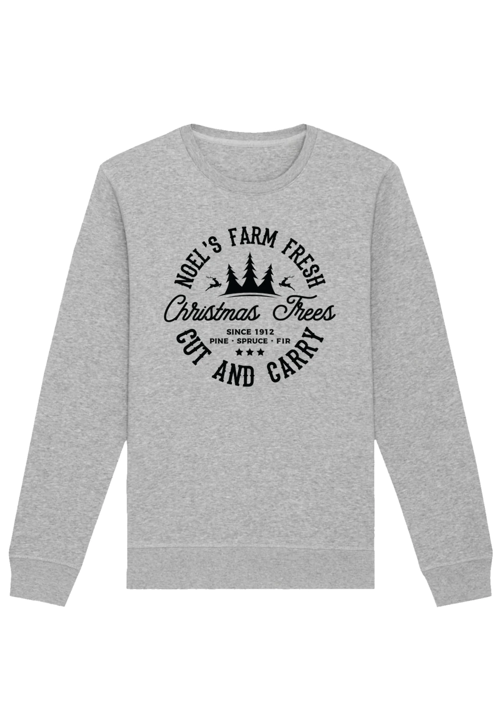 F4NT4STIC Sweatshirt "Weihnachten Trees Farm Retro Sign", Premium Qualität günstig online kaufen