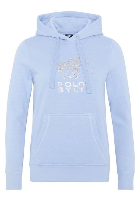 Polo Sylt Kapuzensweatshirt im sportlichen Glitzer-Design günstig online kaufen