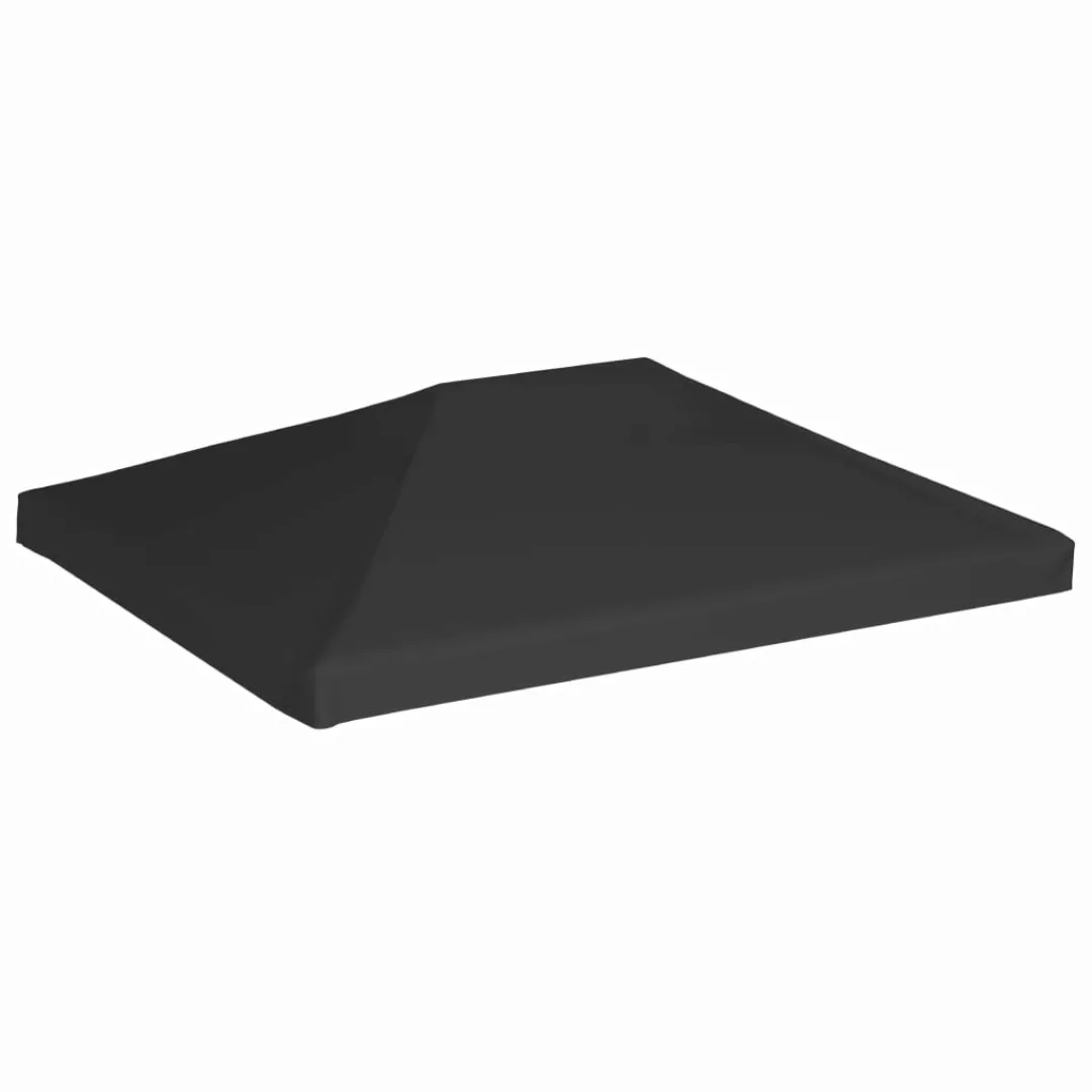 Pavillondach 270 G/m² 4x3 M Schwarz günstig online kaufen