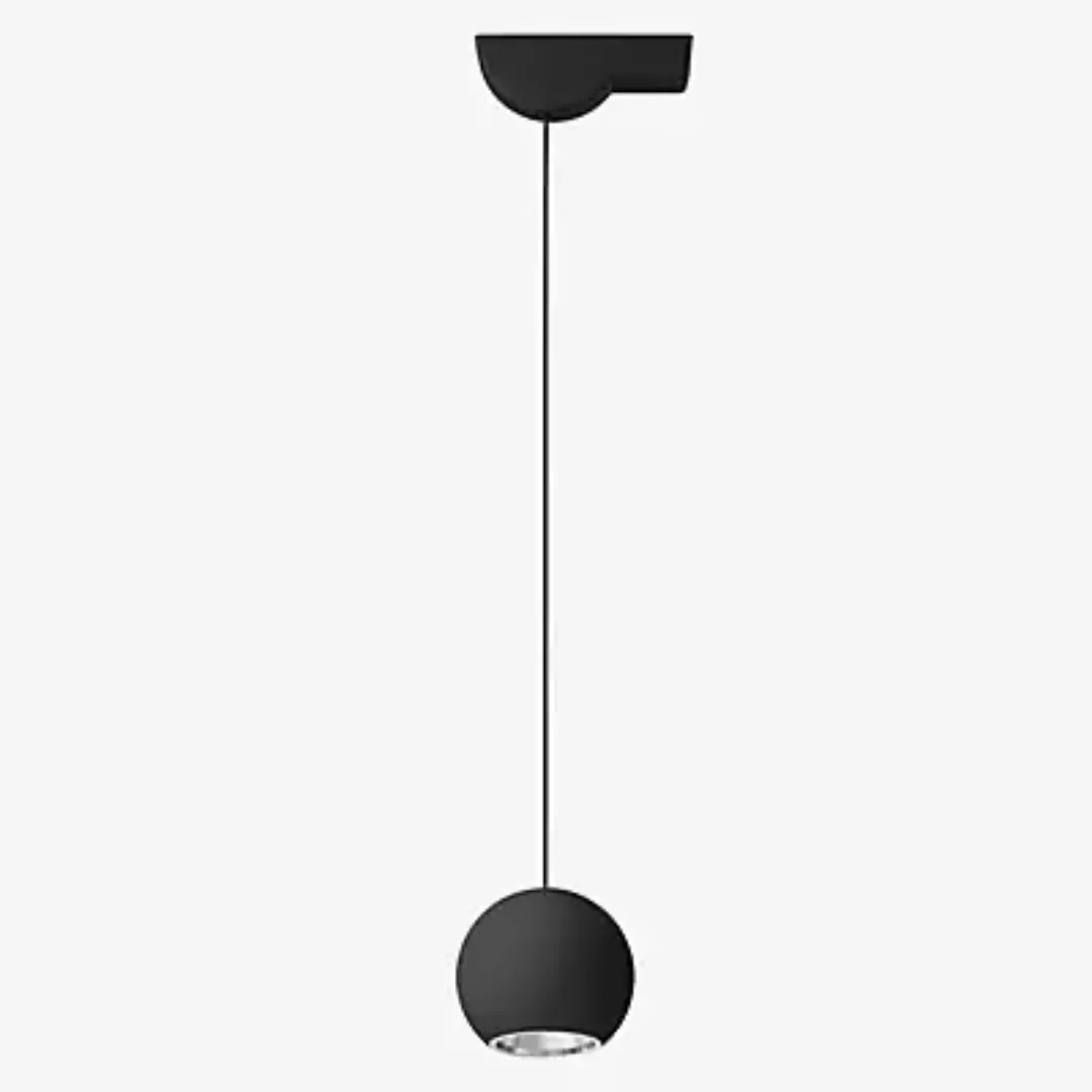 Bega 51008 - Studio Line Pendelleuchte LED, Aluminium/schwarz, für geneigte günstig online kaufen