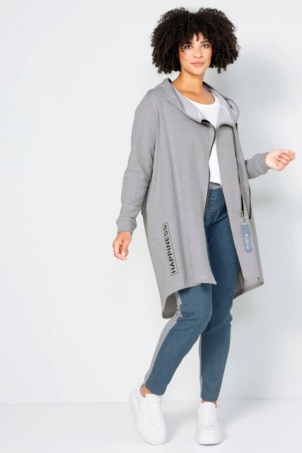 Angel of Style Sweatjacke Long-Sweatjacke oversized Doppelzipper günstig online kaufen