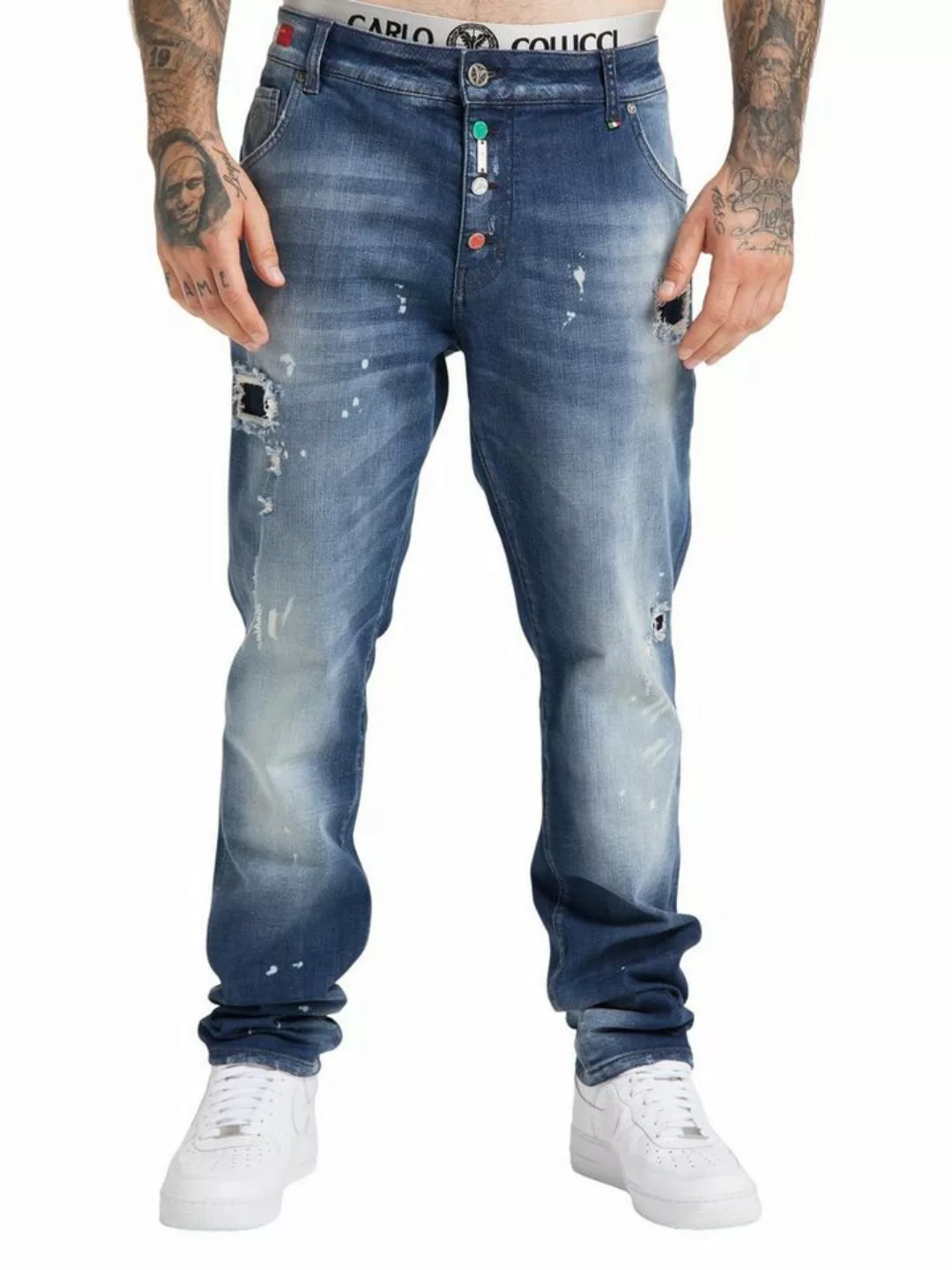 CARLO COLUCCI 5-Pocket-Jeans Cebanu 33W günstig online kaufen