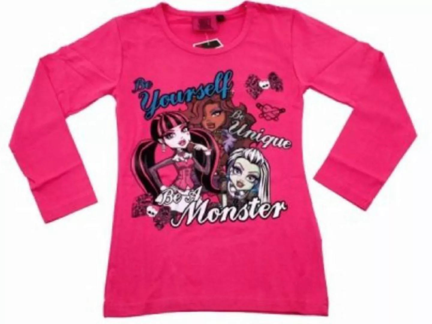 Monster High Langarmshirt "Be Yourself, Be Unique, Be Monster günstig online kaufen