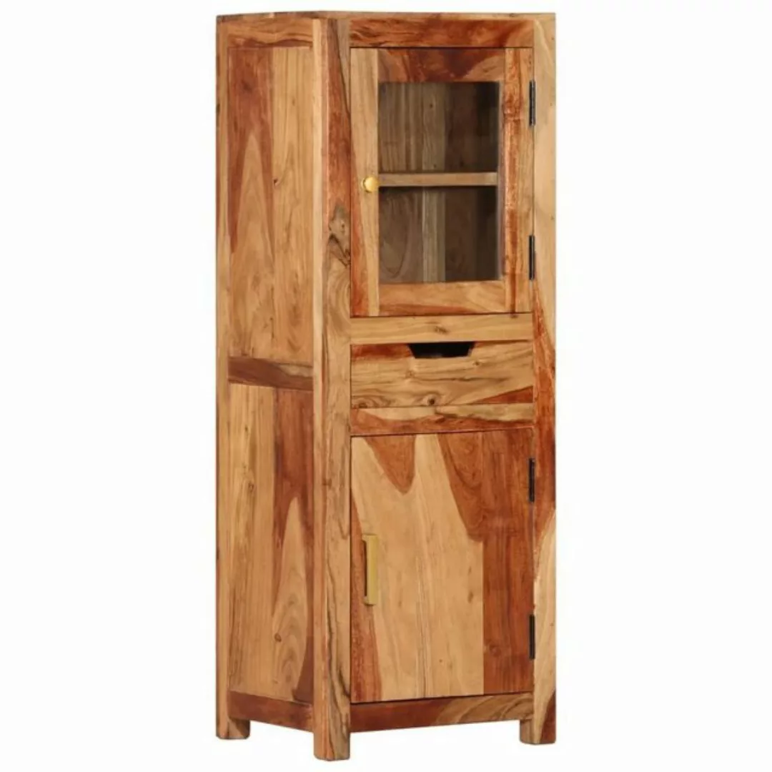 vidaXL Fächerschrank Highboard 40x34x110 cm Massivholz Akazie (1-St) günstig online kaufen