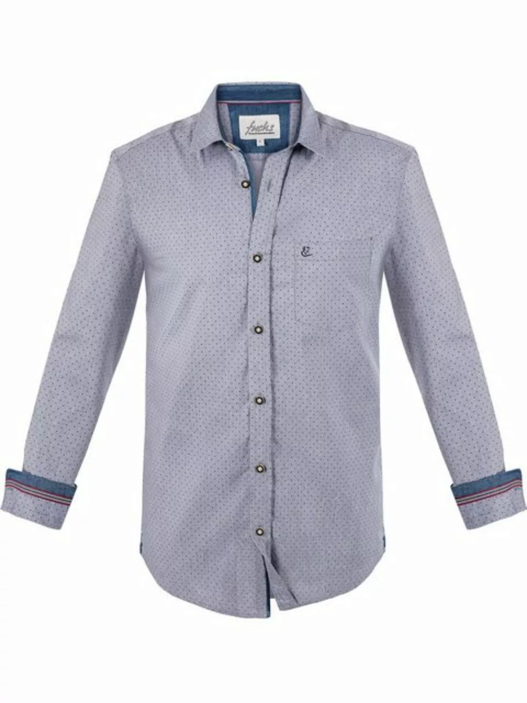 FUCHS Trachtenhemd Hemd Gerhard denim Regular fit günstig online kaufen
