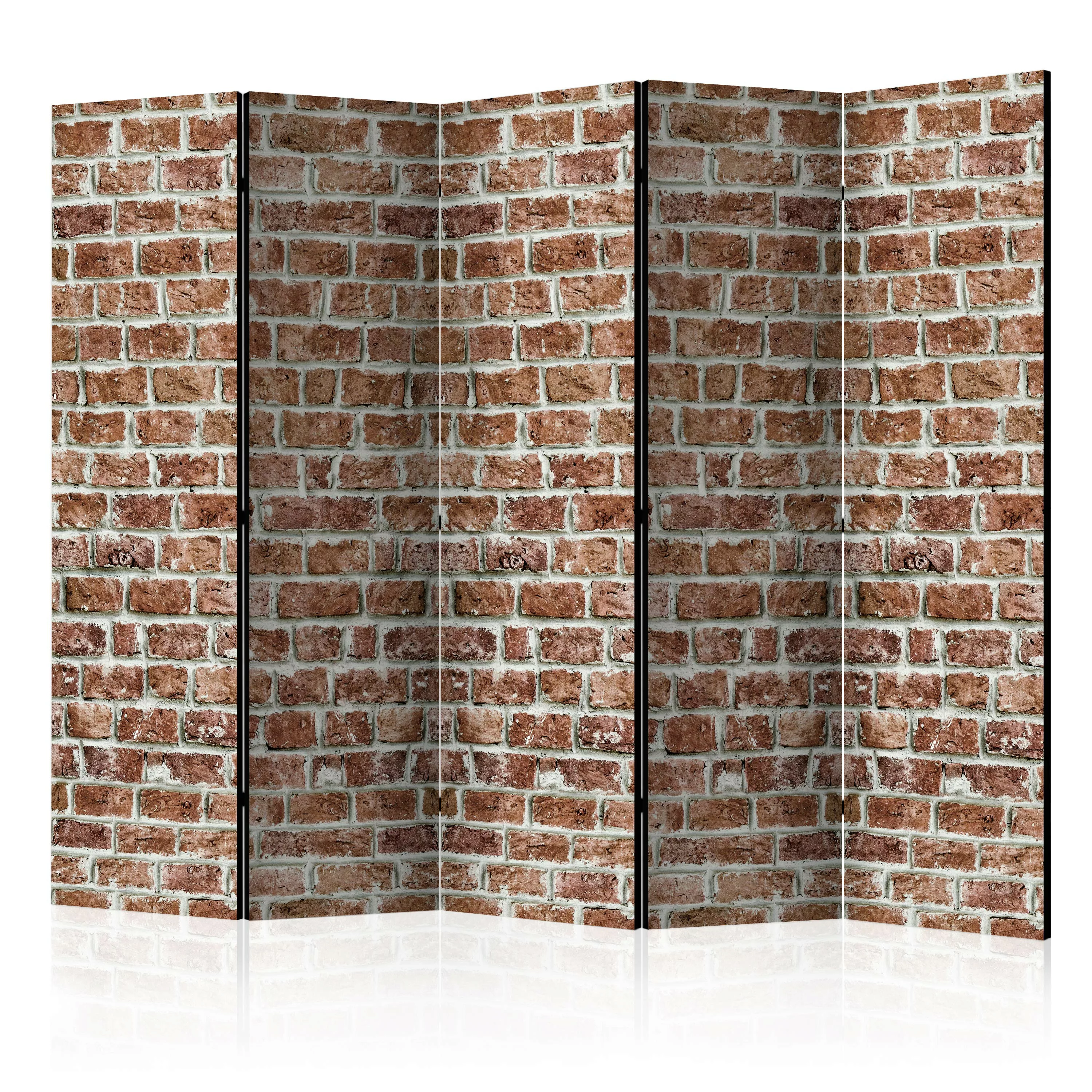 5-teiliges Paravent - Brick Space Ii [room Dividers] günstig online kaufen