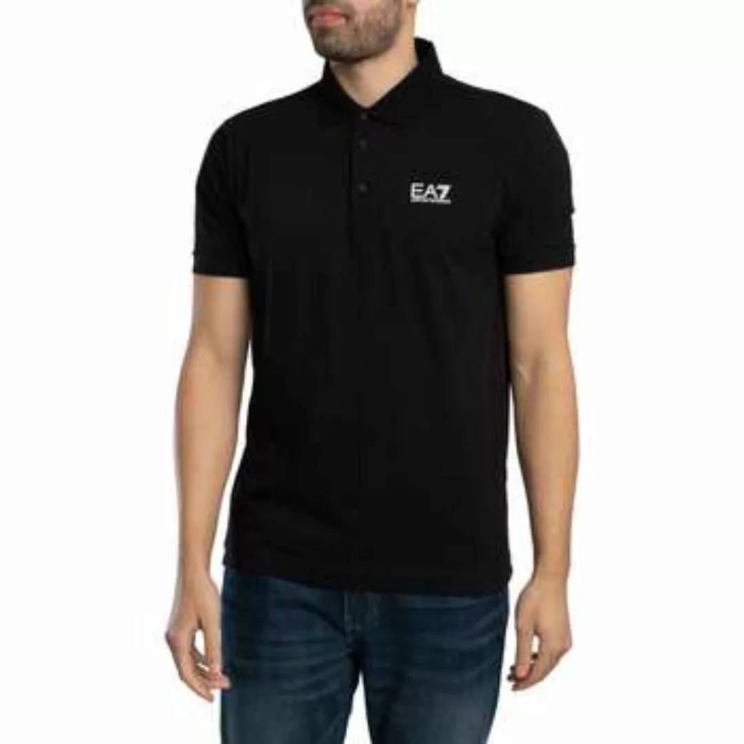 Emporio Armani EA7  Poloshirt Logo-Polo-Shirt günstig online kaufen