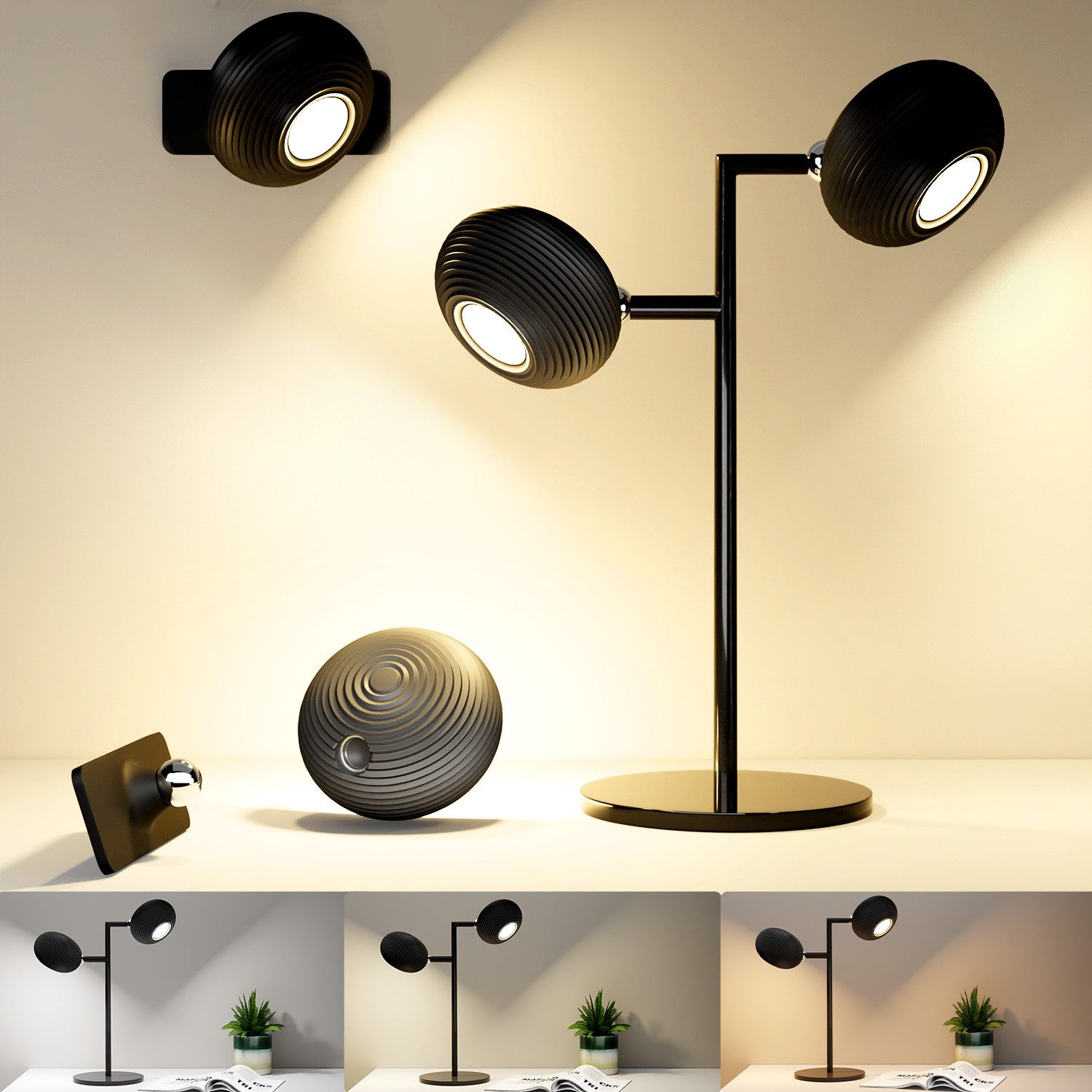 Simloveve LED Tischleuchte 2 IN 1 günstig online kaufen
