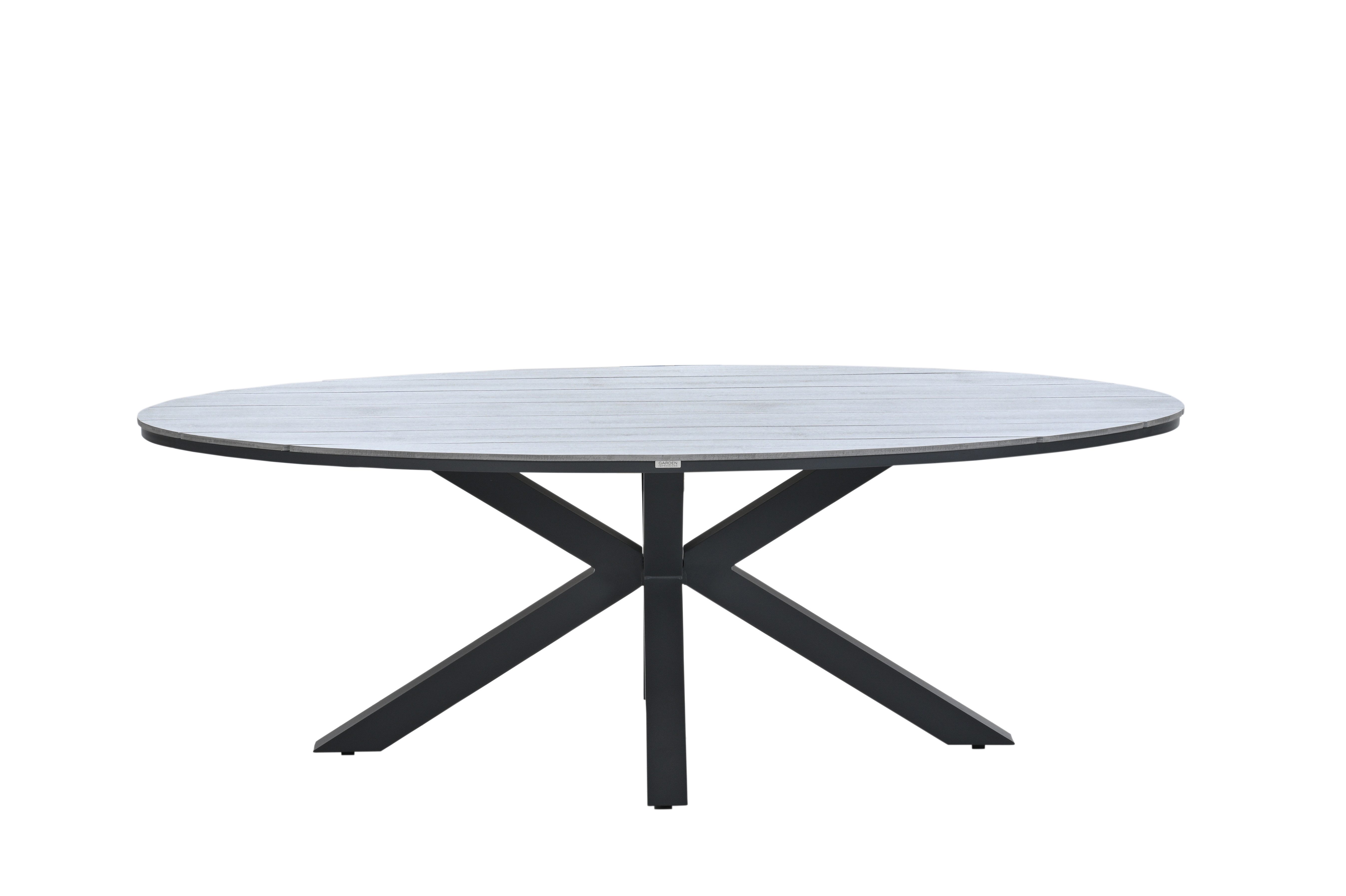 Gardissimo Gartentisch Armati oval dunkel 220x115 günstig online kaufen
