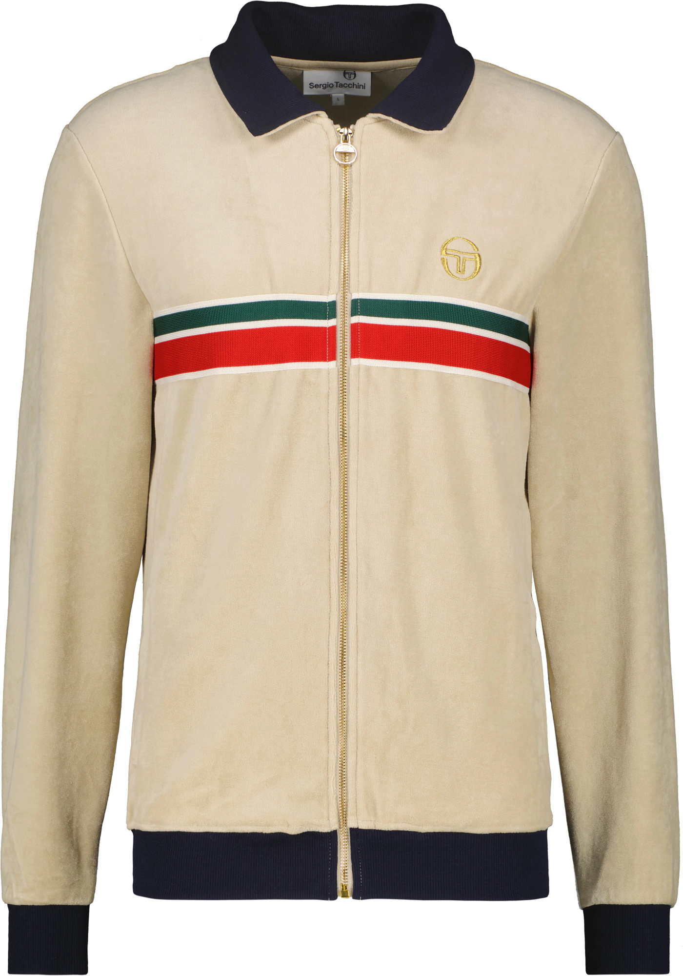 Sergio Tacchini Trainingsjacke "SPENCER VELOUR TRACK TOP Herren", ohne Kapu günstig online kaufen