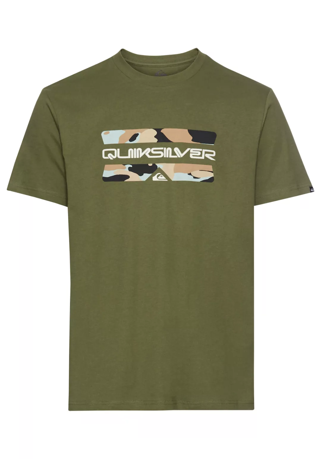 Quiksilver T-Shirt "QS CAMO LOGO SHORT SLEEVE" günstig online kaufen