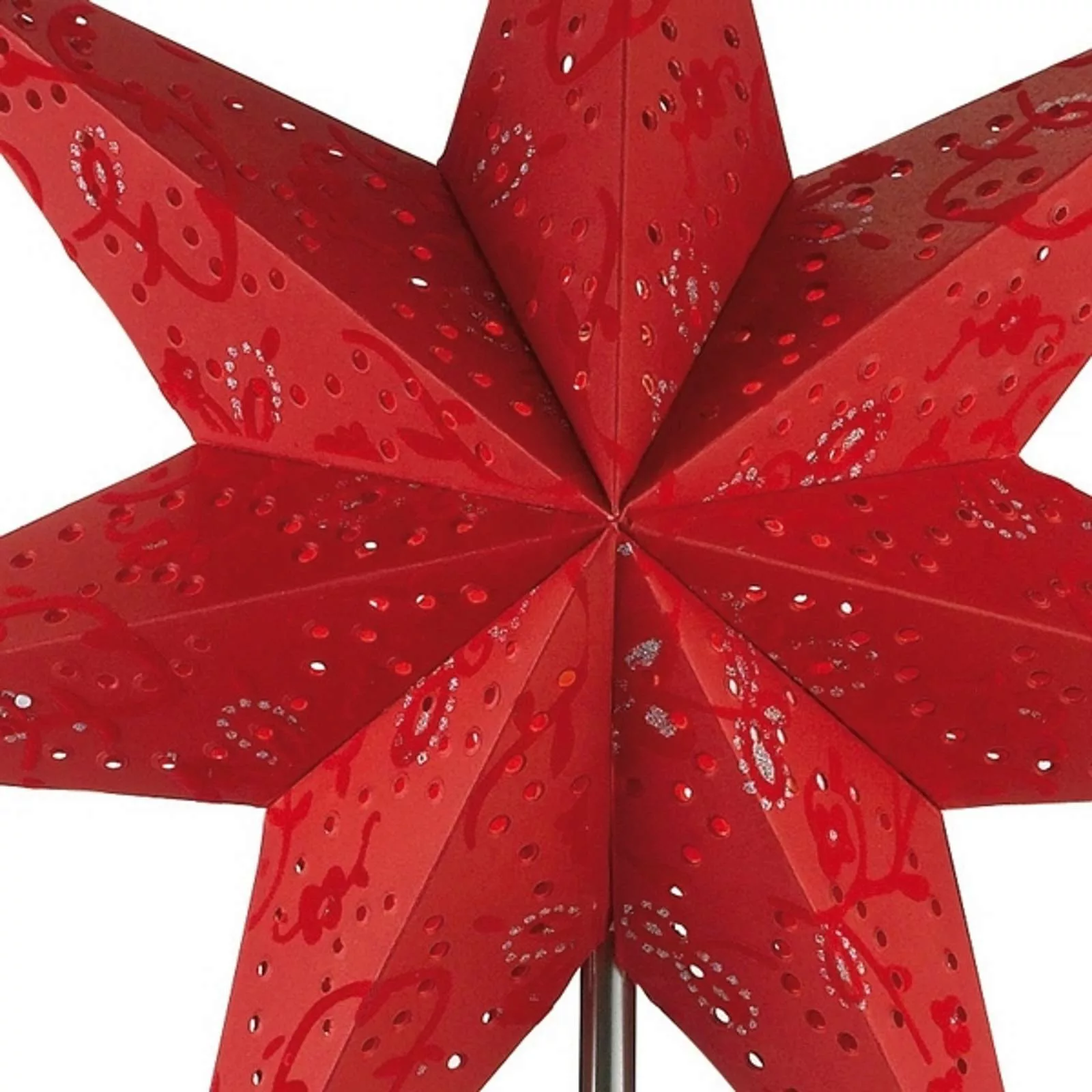 Tischleuchte Stern Aratorp in Rot, 45 x 64 cm günstig online kaufen