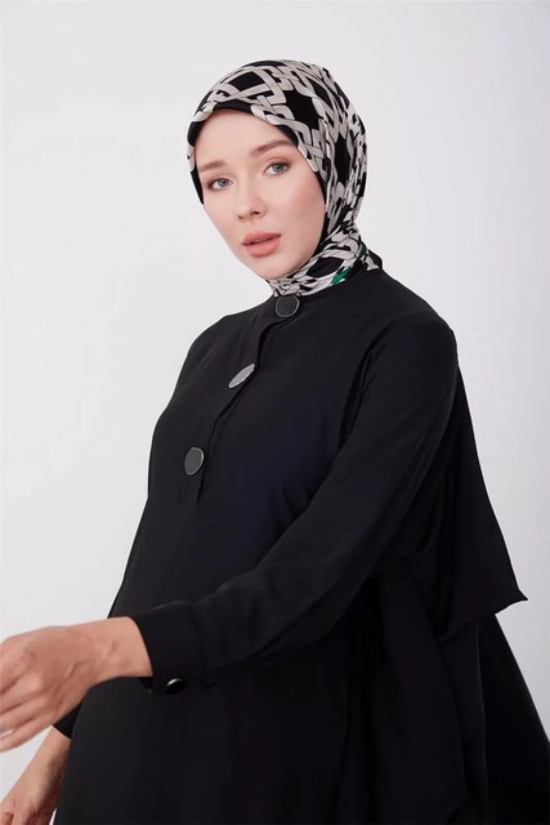 ARMİNE Maxikleid Armine Unterrock-Kleid mit Knopfleiste vorne – moderne und günstig online kaufen