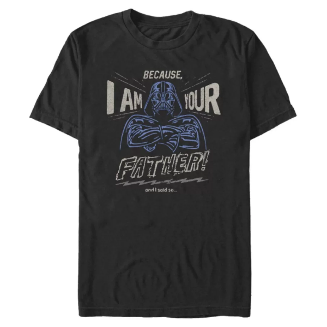 Star Wars - Darth Vader Dad Says So - Vatertag - Männer T-Shirt günstig online kaufen