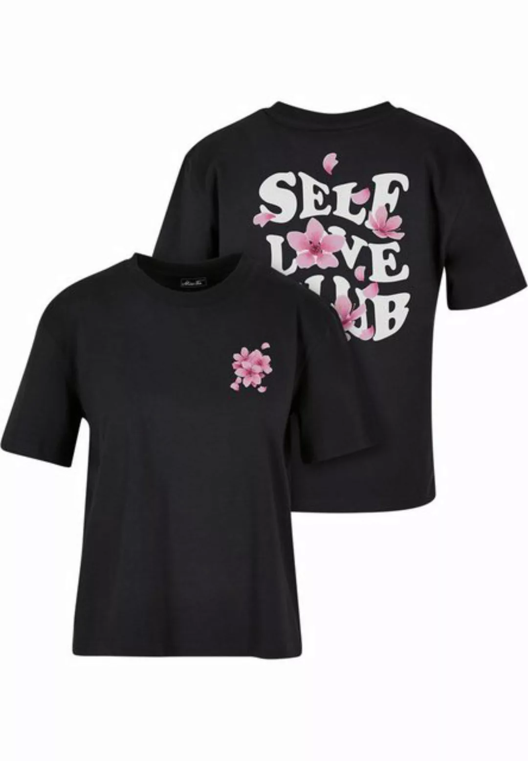 Miss Tee Kurzarmshirt Miss Tee Damen Self Love Club Tee (1-tlg) günstig online kaufen