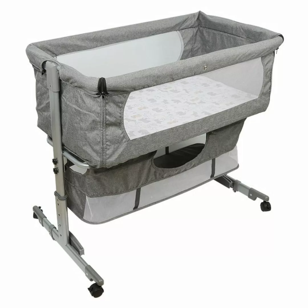 JEOBEST Baby-Reisebett 3 in 1 Babybett und Babywiege, Beistellbett Höhenver günstig online kaufen