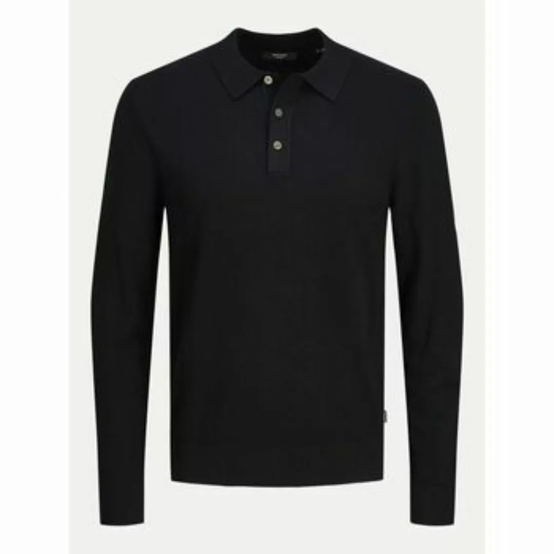 Jack & Jones  Pullover 12259650 WILLIAM POLO-BLACK ONYX günstig online kaufen