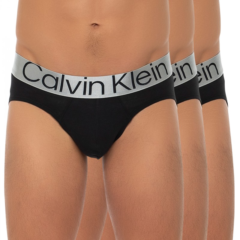 Calvin Klein 3-er Set Slips Schwarz günstig online kaufen