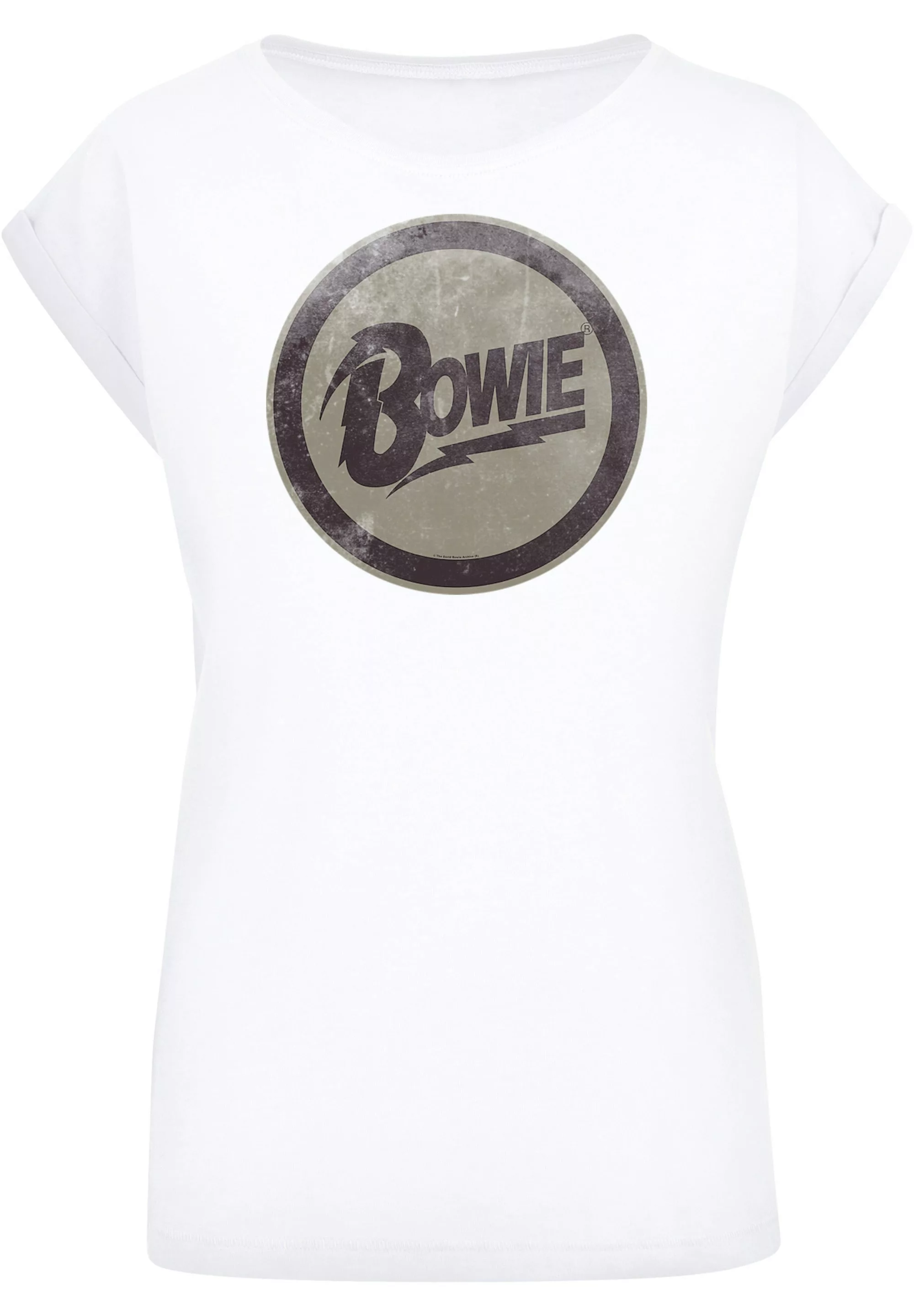 F4NT4STIC T-Shirt "David Bowie Logo", Print günstig online kaufen