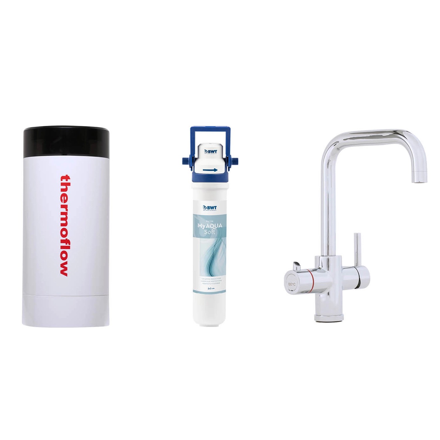 Thermoflow Kochendwasser-Armatur Thermoflow100E mit BWT Wasserfilter günstig online kaufen