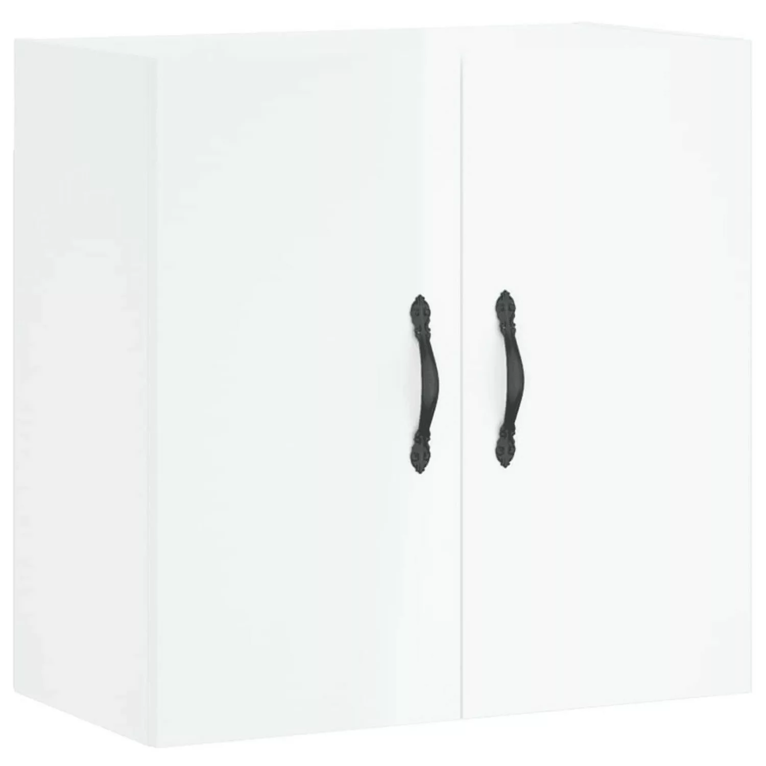 vidaXL Hängeschrank Wandschrank Hochglanz-Weiß 60x31x60 cm Holzwerkstoff günstig online kaufen