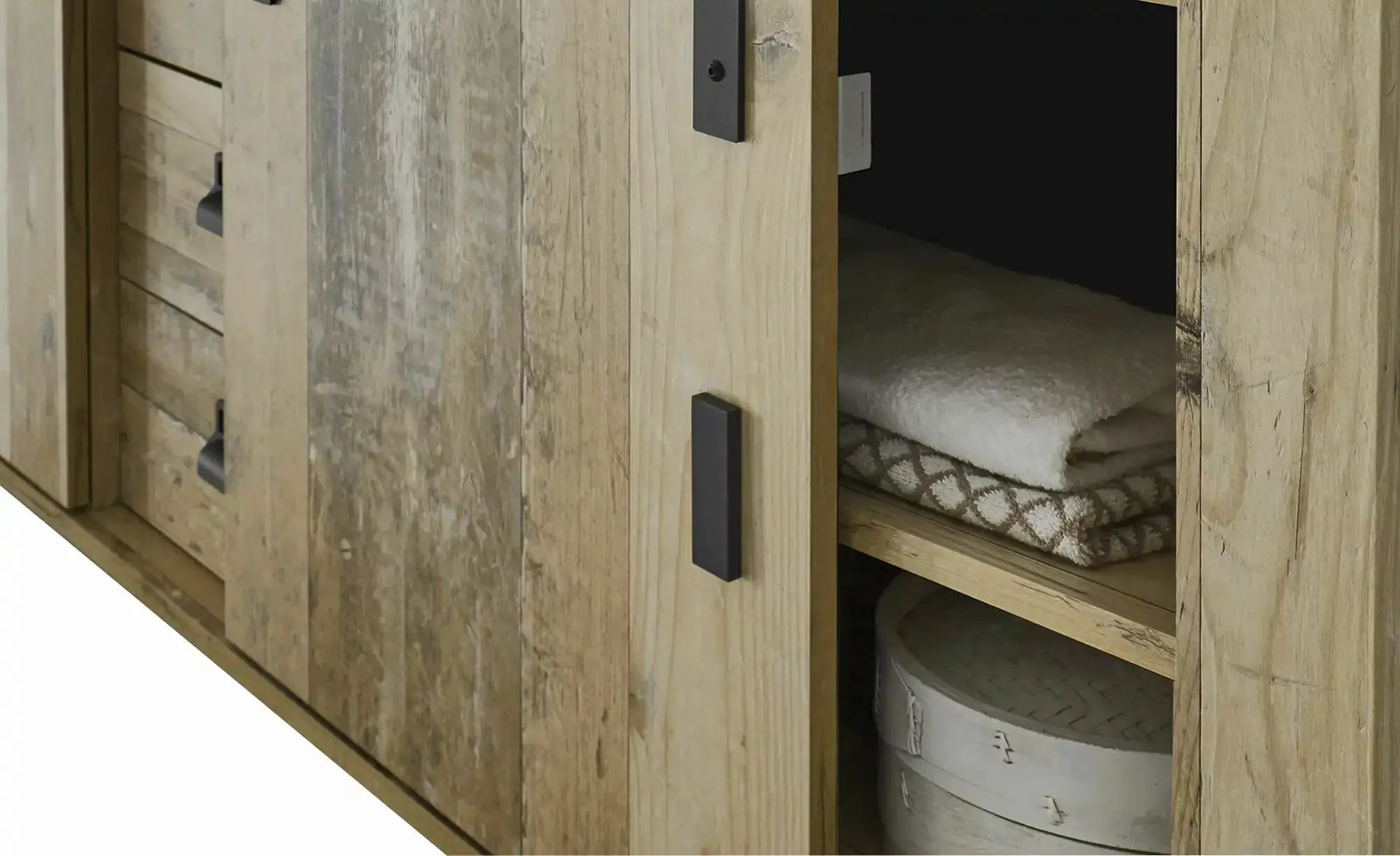 Doppelwaschtisch  Sintra ¦ holzfarben ¦ Maße (cm): B: 164 H: 91 T: 43.0 Sch günstig online kaufen