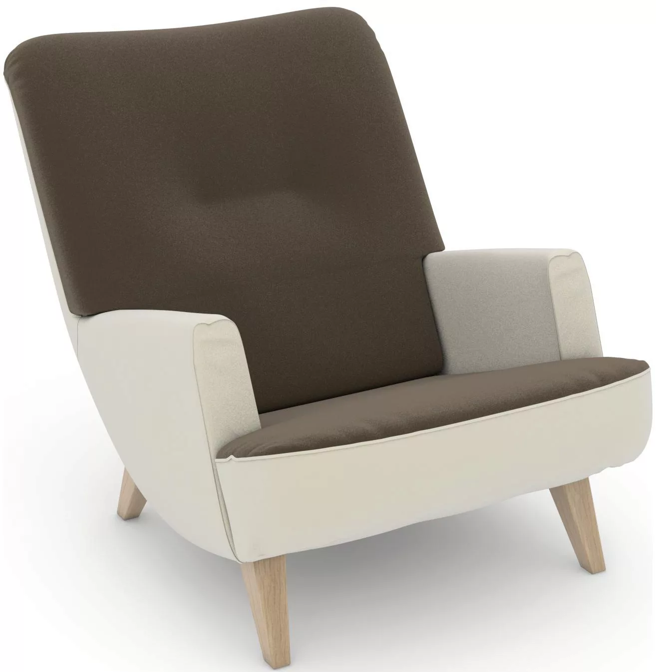 Max Winzer® Loungesessel »build-a-chair Borano außergewöhnlicher Sessel, to günstig online kaufen