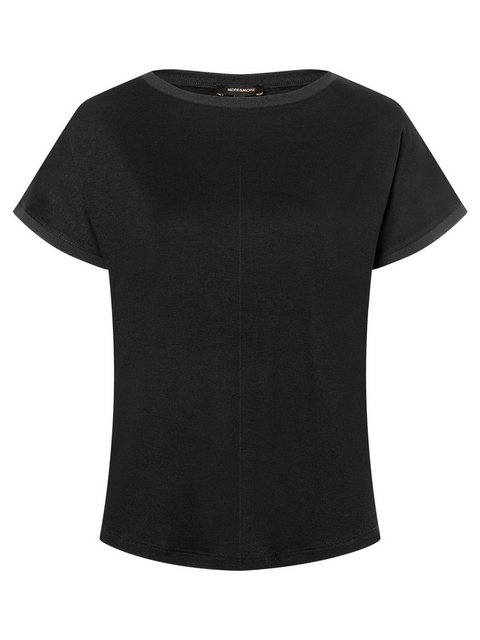 T-Shirt mit Chiffonkante, schwarz, Frühjahrs-Kollektion günstig online kaufen