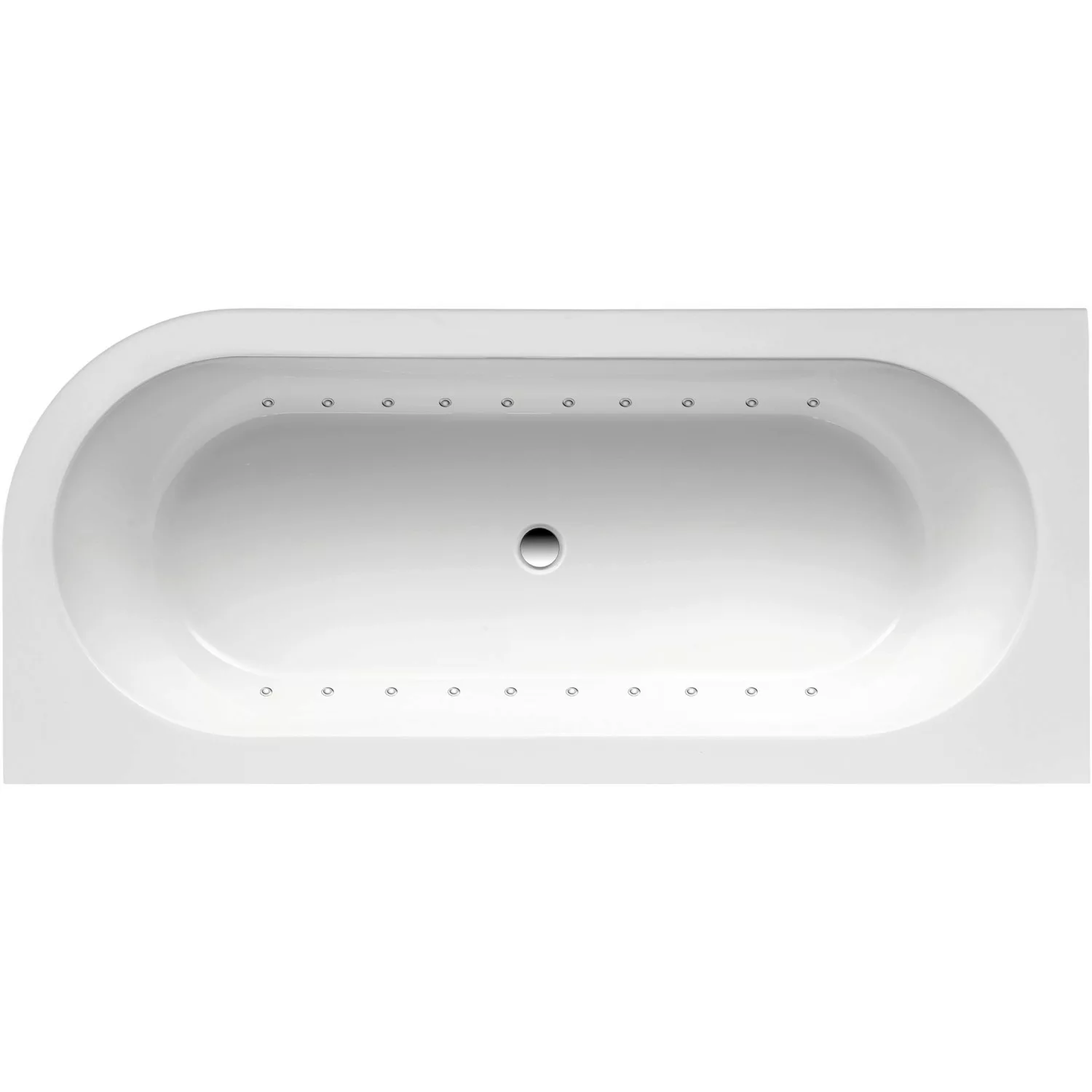 Ottofond Whirlpool Rechts Modena Corner Komfort-Lightsystem 178 cm x 78 cm günstig online kaufen