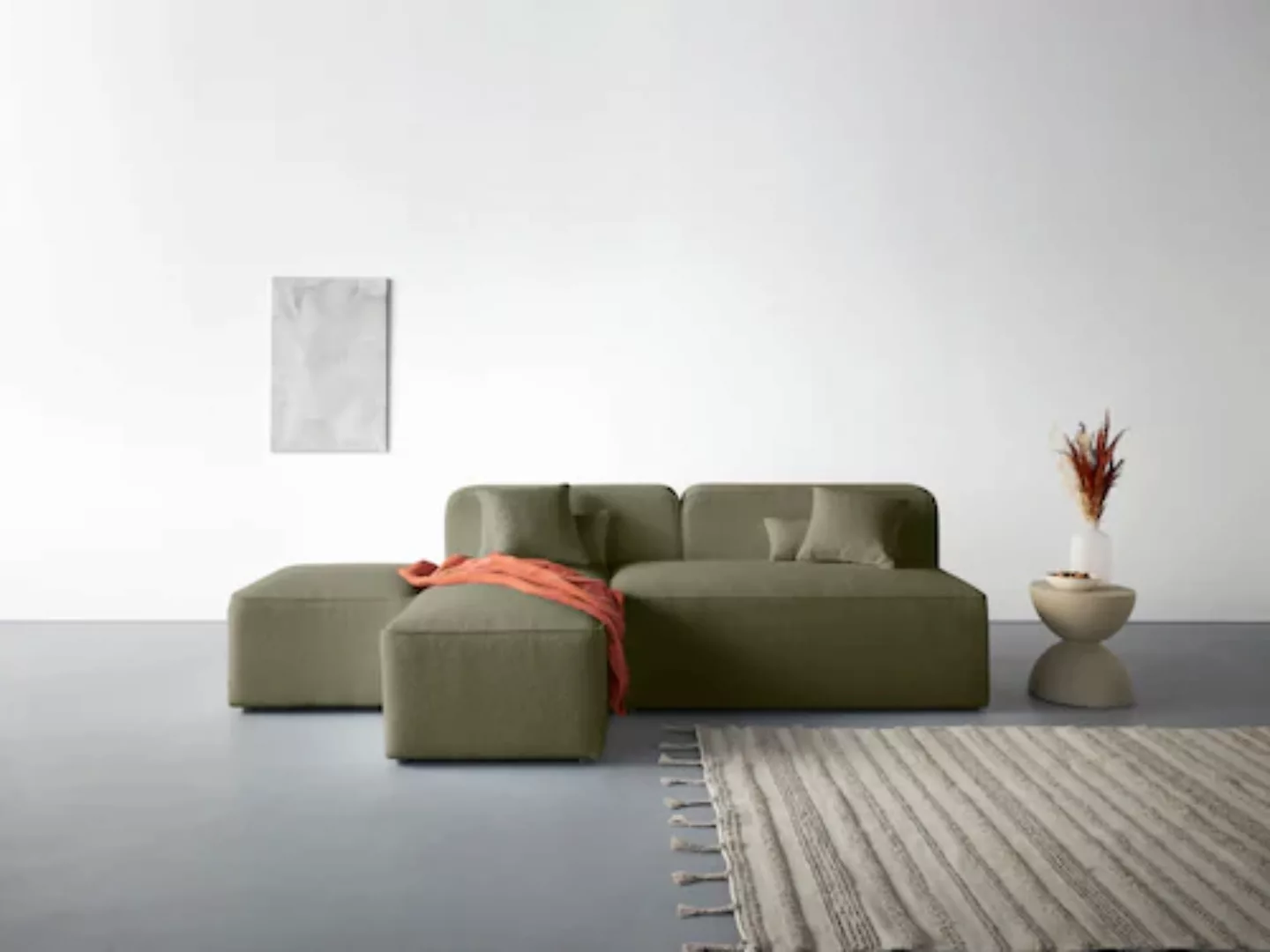 andas Ecksofa "Sundstrup L-Form", Modulserie, individuelle Zusammenstellung günstig online kaufen