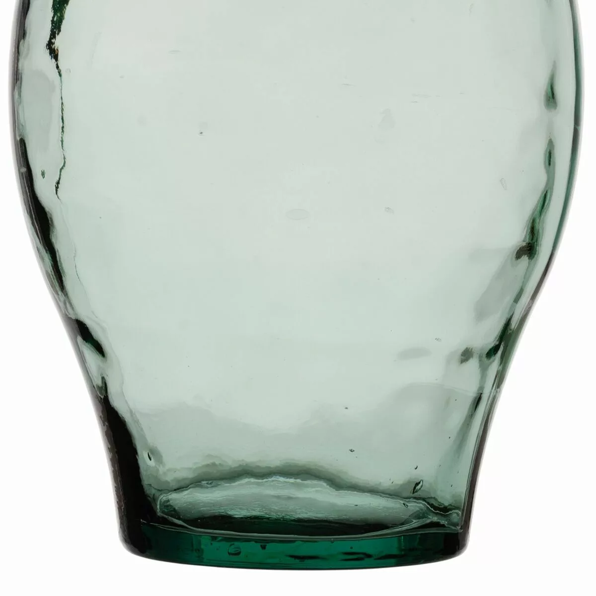 Vase Recyceltes Glas Grün 28 X 28 X 60 Cm günstig online kaufen