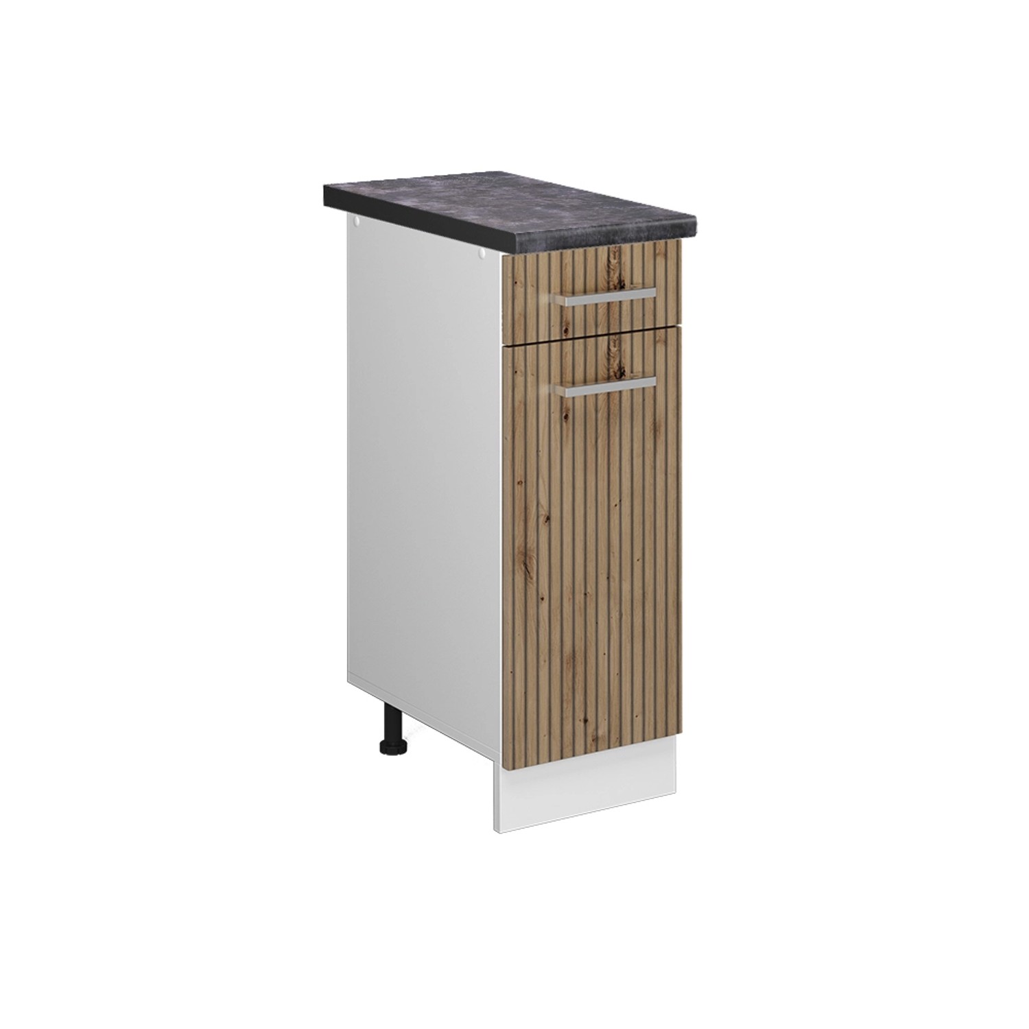Vicco Unterschrank R-Line, Artisan-Eiche/Weiß, 30 cm, günstig online kaufen