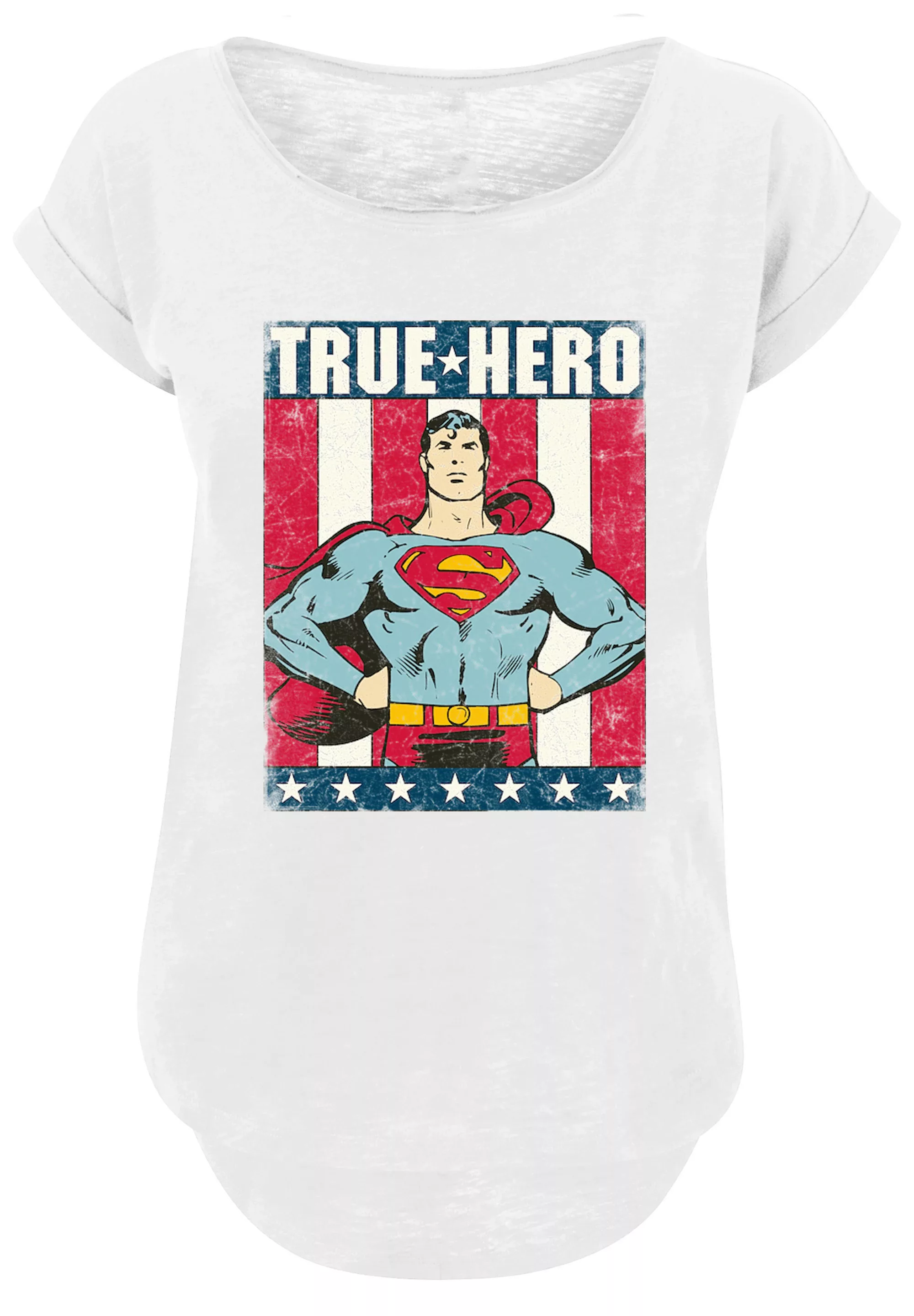 F4NT4STIC T-Shirt "DC Comics Superman True Hero Superheld", Print günstig online kaufen