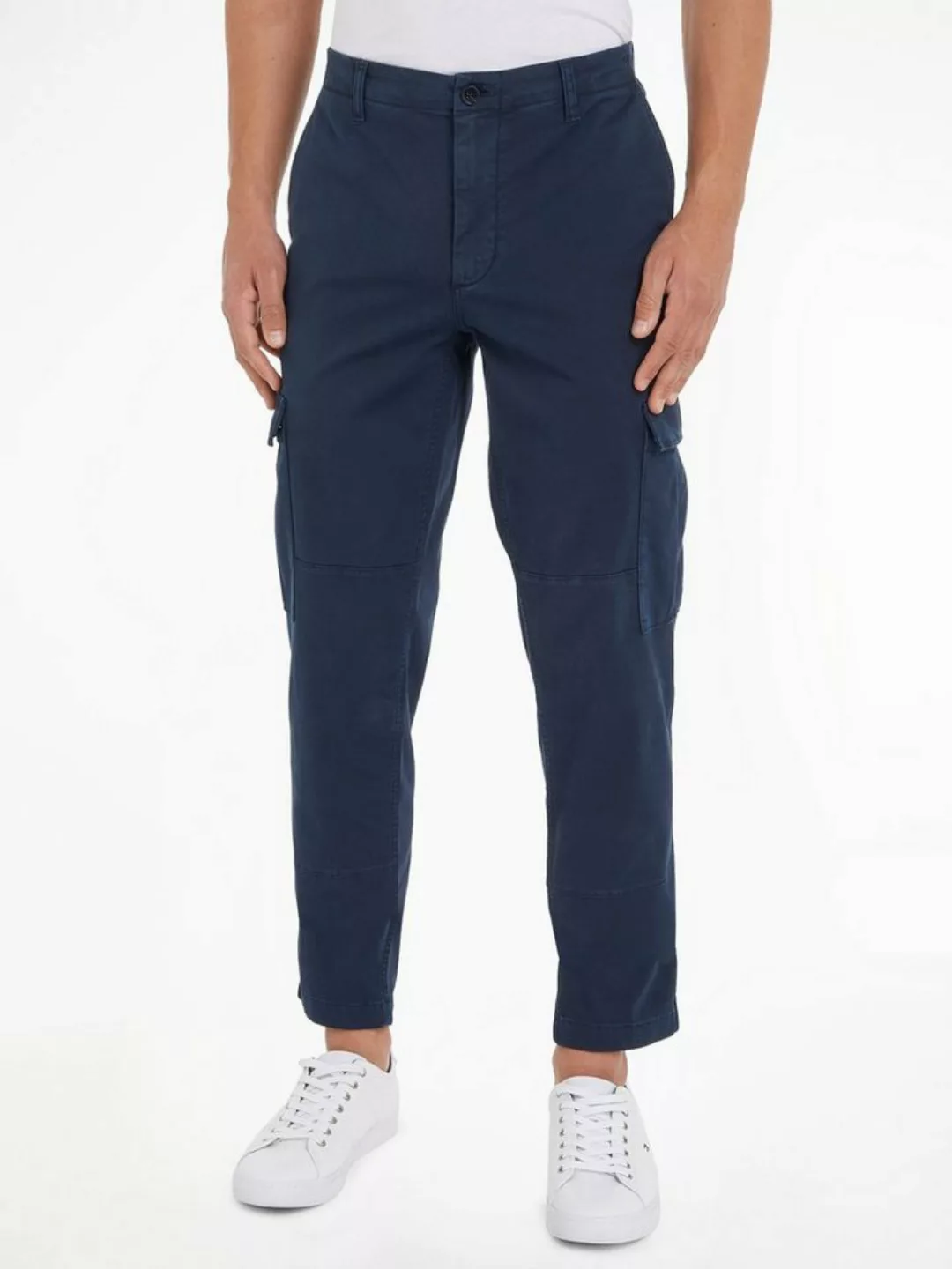 Tommy Hilfiger Cargohose CHELSEA CARGO GABARDINE GMD mit aufgesetzten Tasch günstig online kaufen