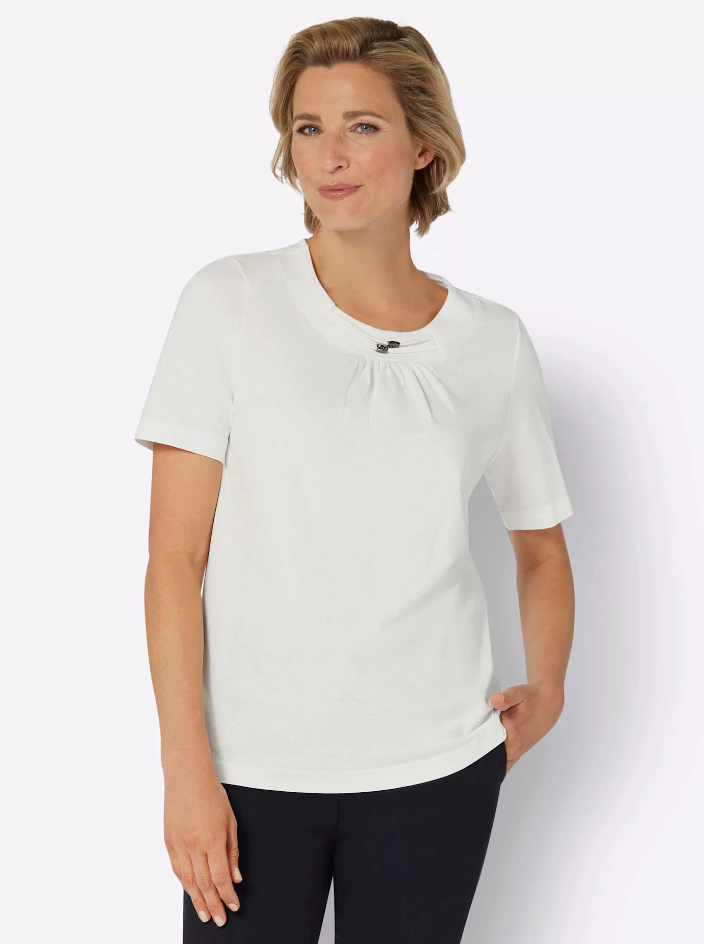 Classic Basics Kurzarmshirt "Kurzarm-Shirt" günstig online kaufen