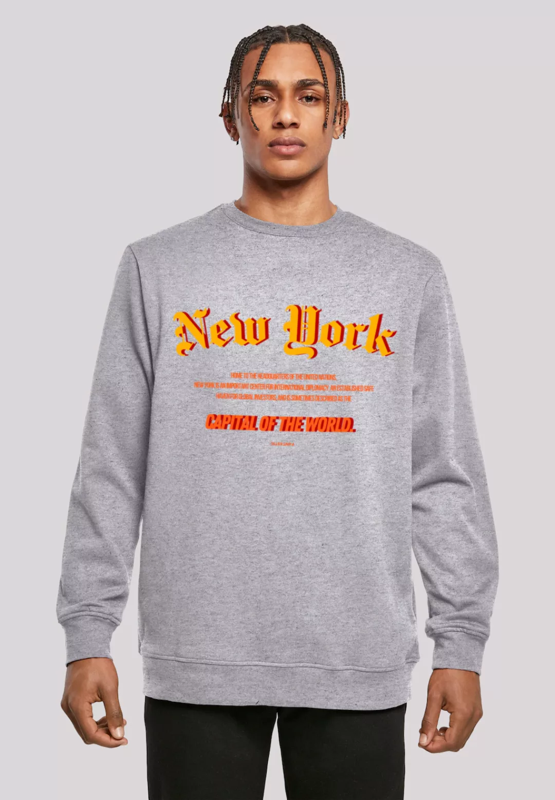 F4NT4STIC Kapuzenpullover "New York CREW" günstig online kaufen