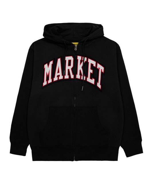 Market Sweatshirt Market Arc Zip-Up F0001 Hoody Baumwolle günstig online kaufen