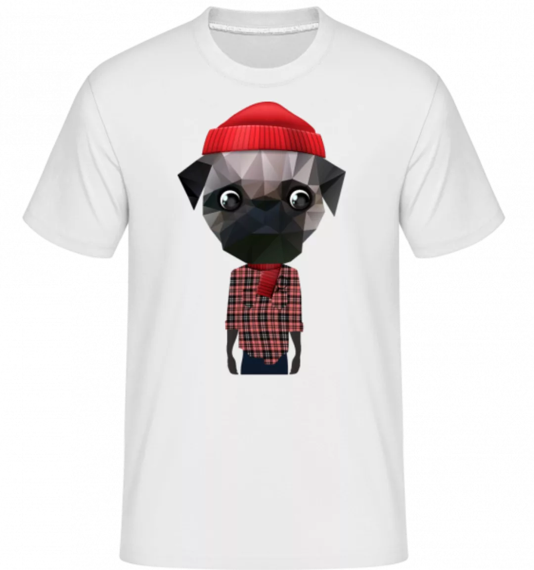 Polygon Hund Hipster · Shirtinator Männer T-Shirt günstig online kaufen