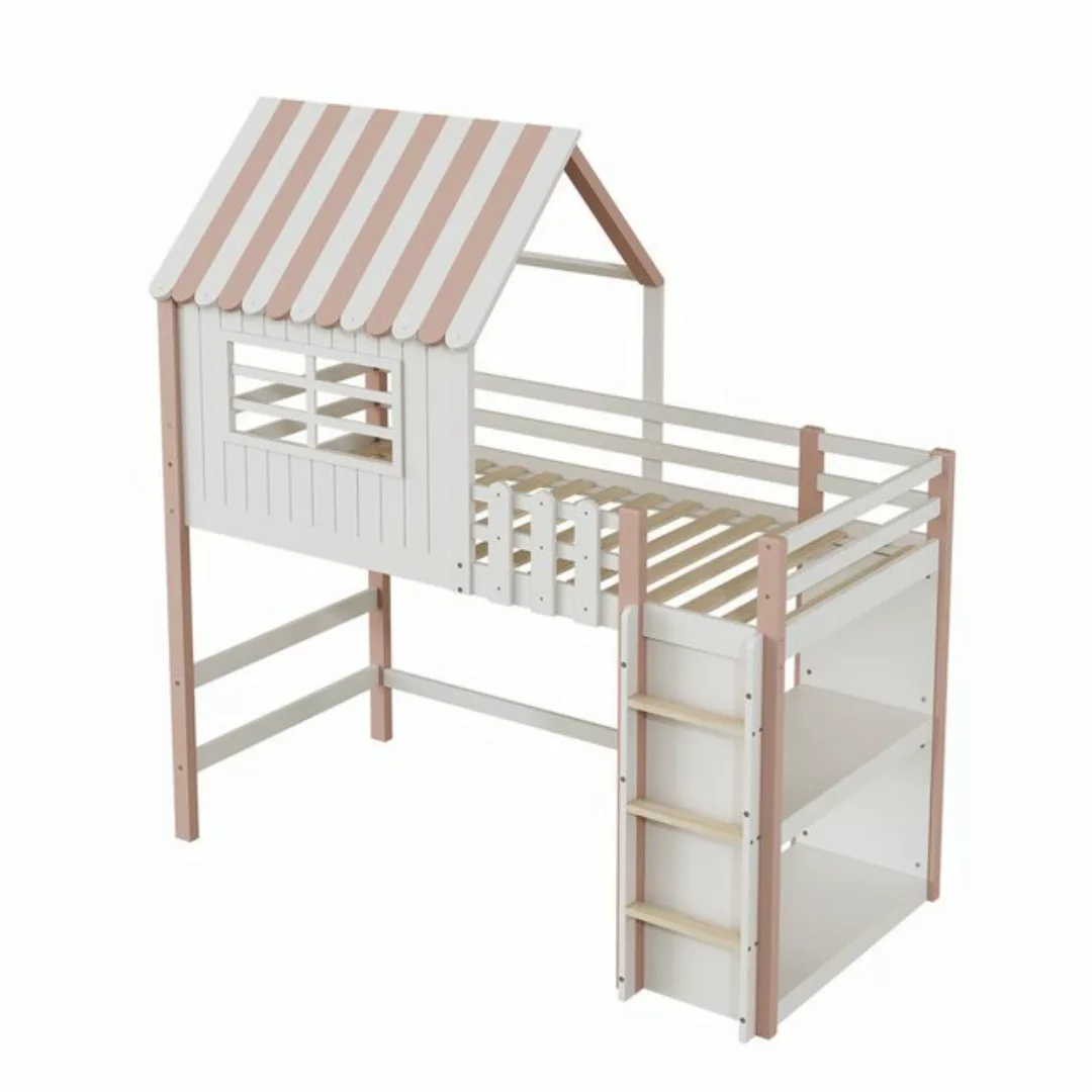 XDeer Jugendbett Kinderbett 90x200cm hoch und niedrig Bett für Jungenund Mä günstig online kaufen