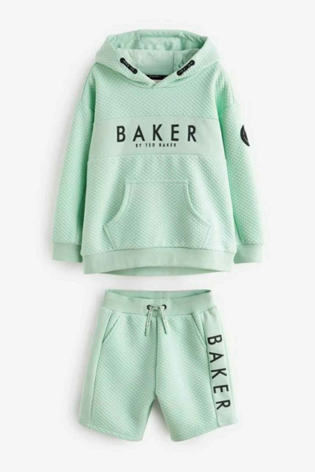 Baker by Ted Baker Shirt & Shorts Baker By Ted Baker strukturiertes Hoodie günstig online kaufen