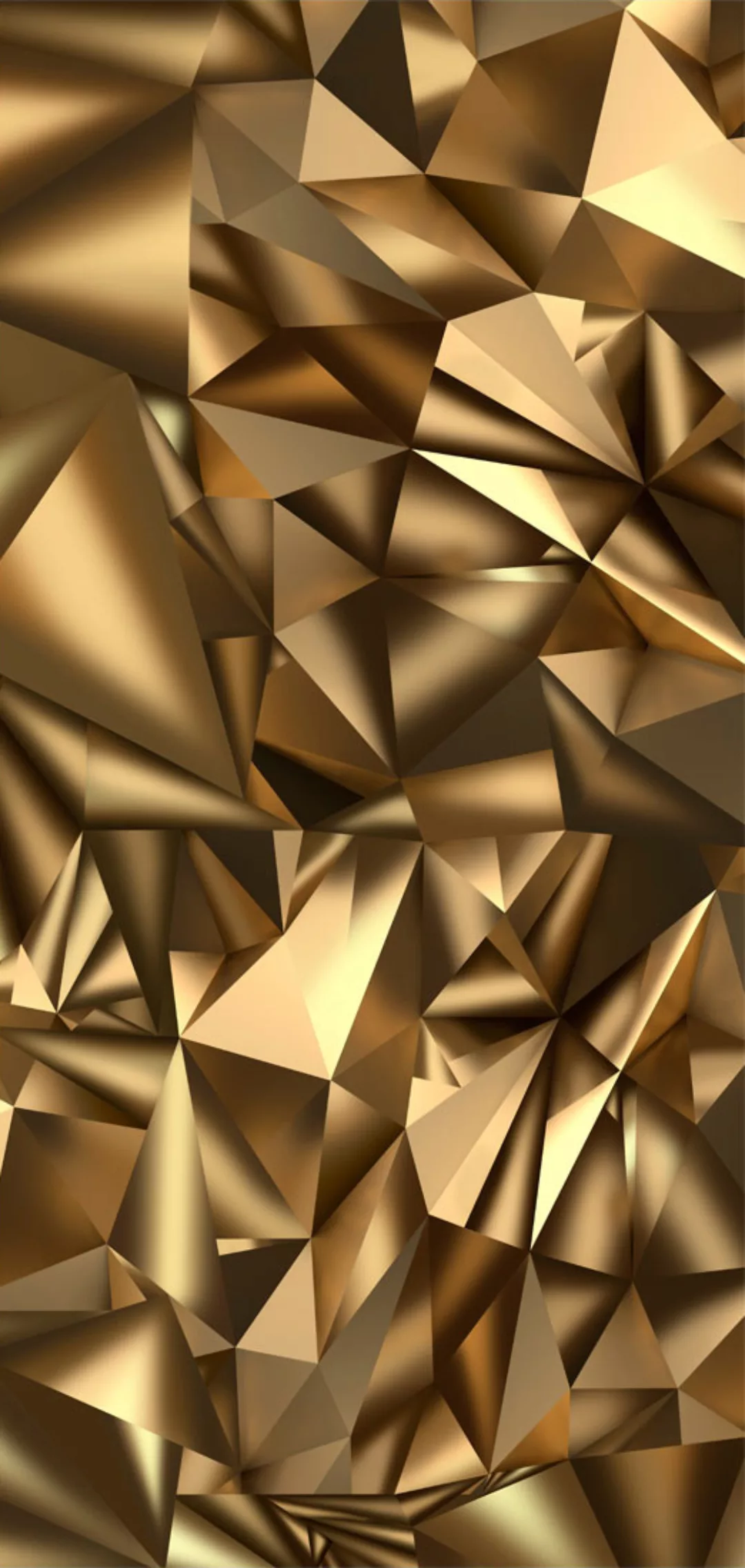 Türtapete - Photo Wallpaper - Golden Geometry I günstig online kaufen