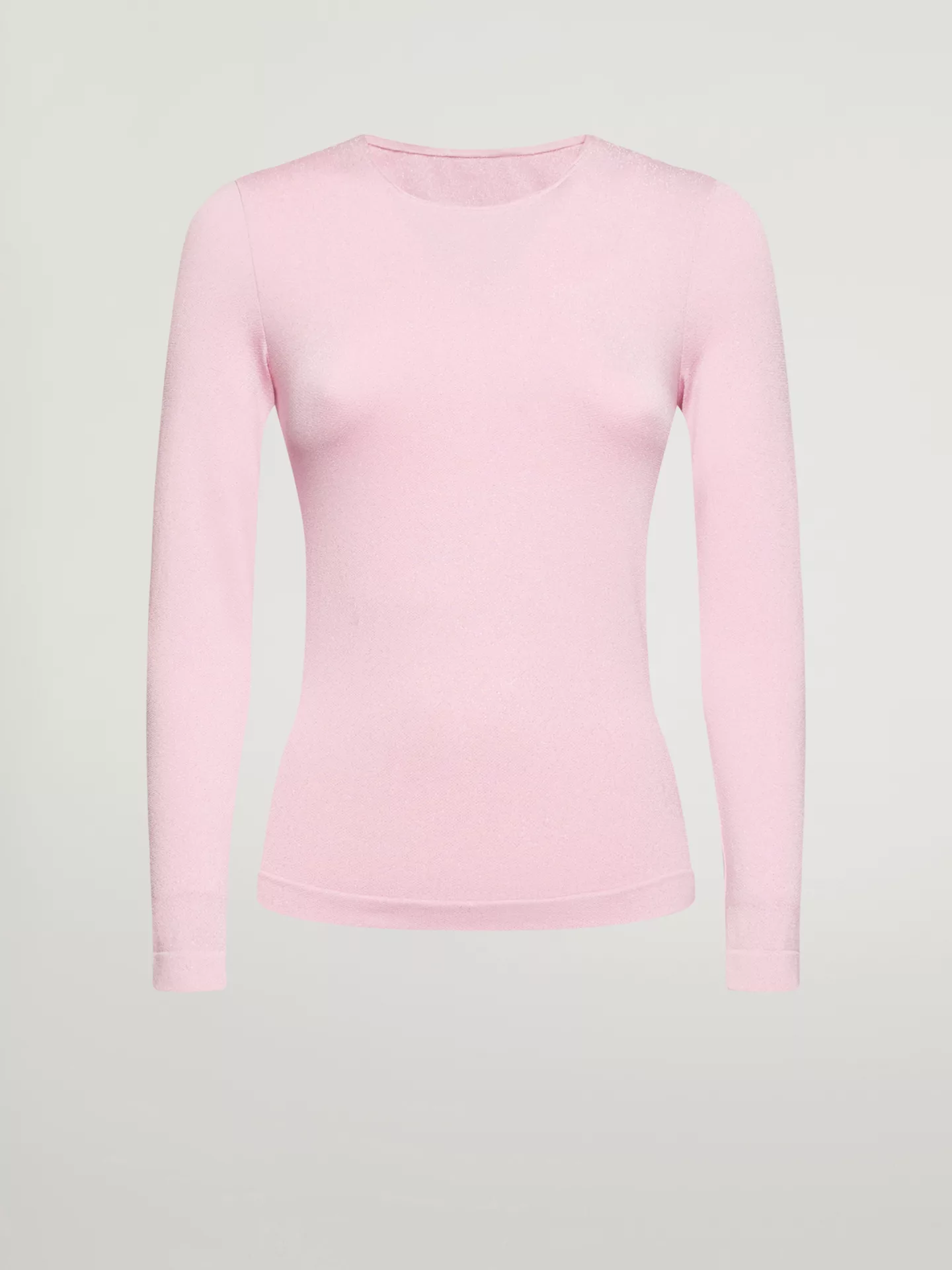 Wolford - Metallic Top Long Sleeves, Frau, pink/silver, Größe: XS günstig online kaufen