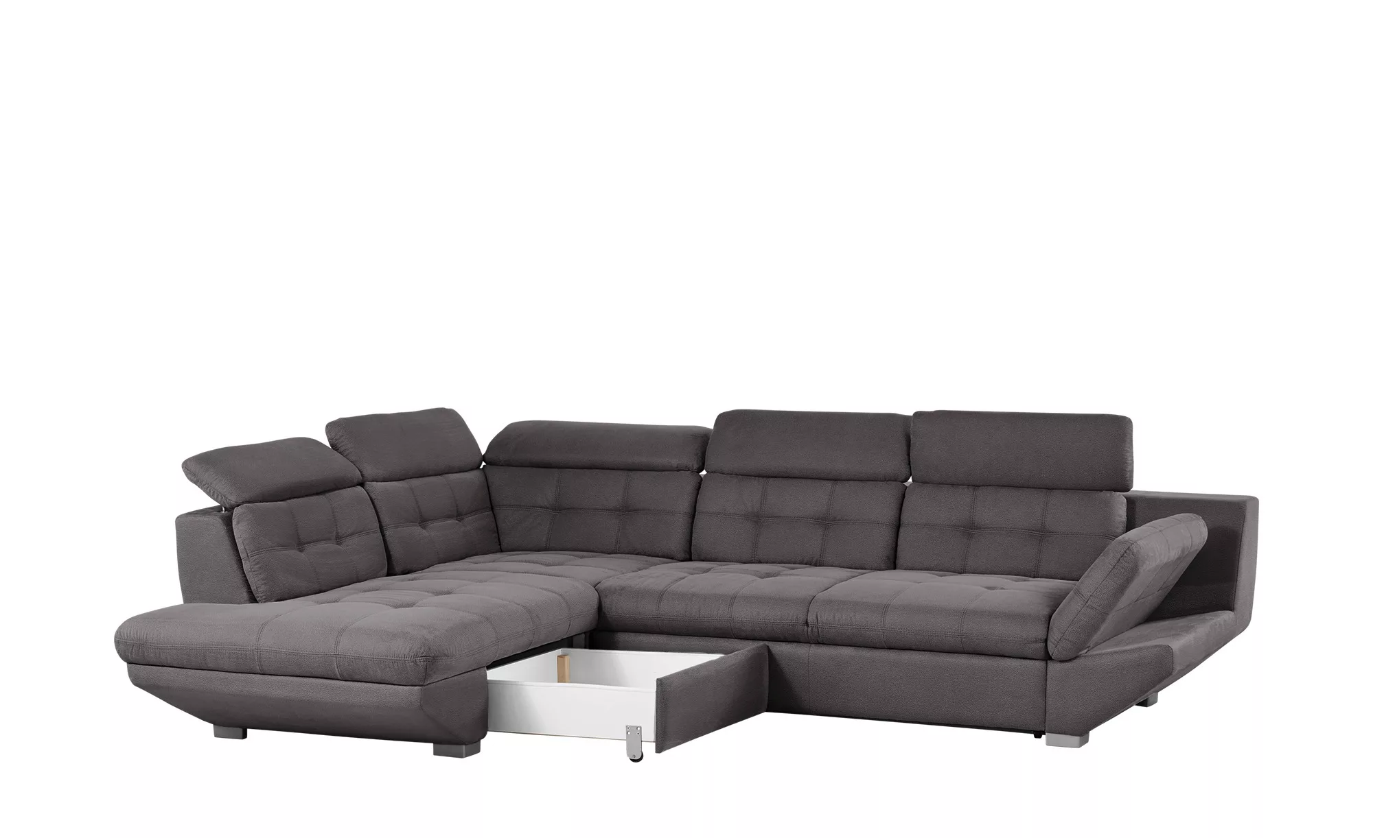 uno Ecksofa   Elias ¦ braun ¦ Maße (cm): B: 305 H: 80 T: 228 Polstermöbel > günstig online kaufen