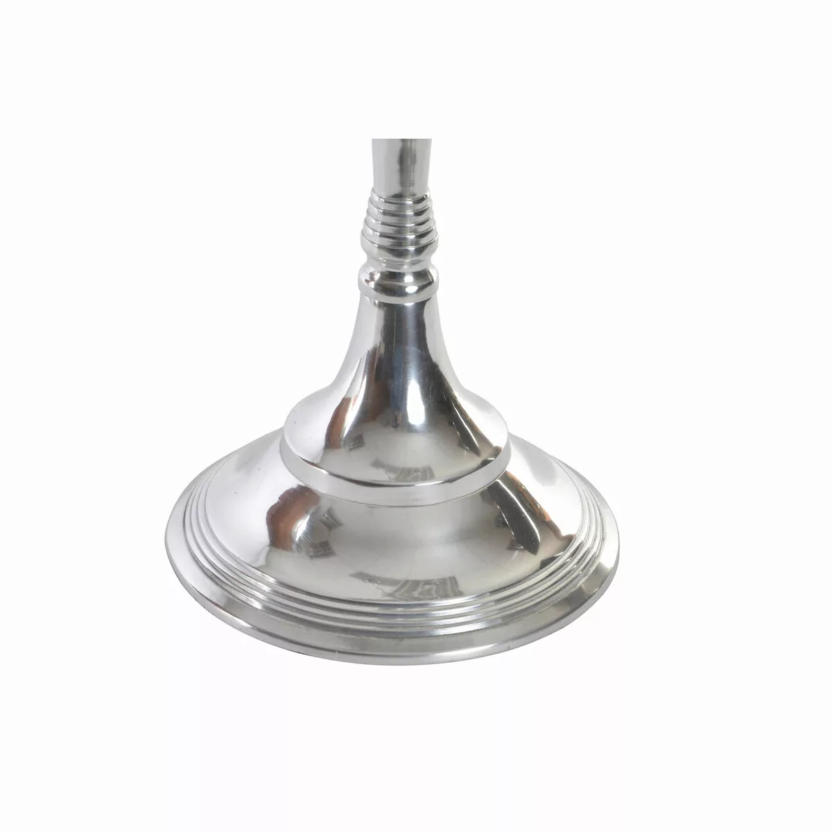 Kerzenleuchter Dkd Home Decor Silberfarben Aluminium (42 X 42 X 70 Cm) günstig online kaufen