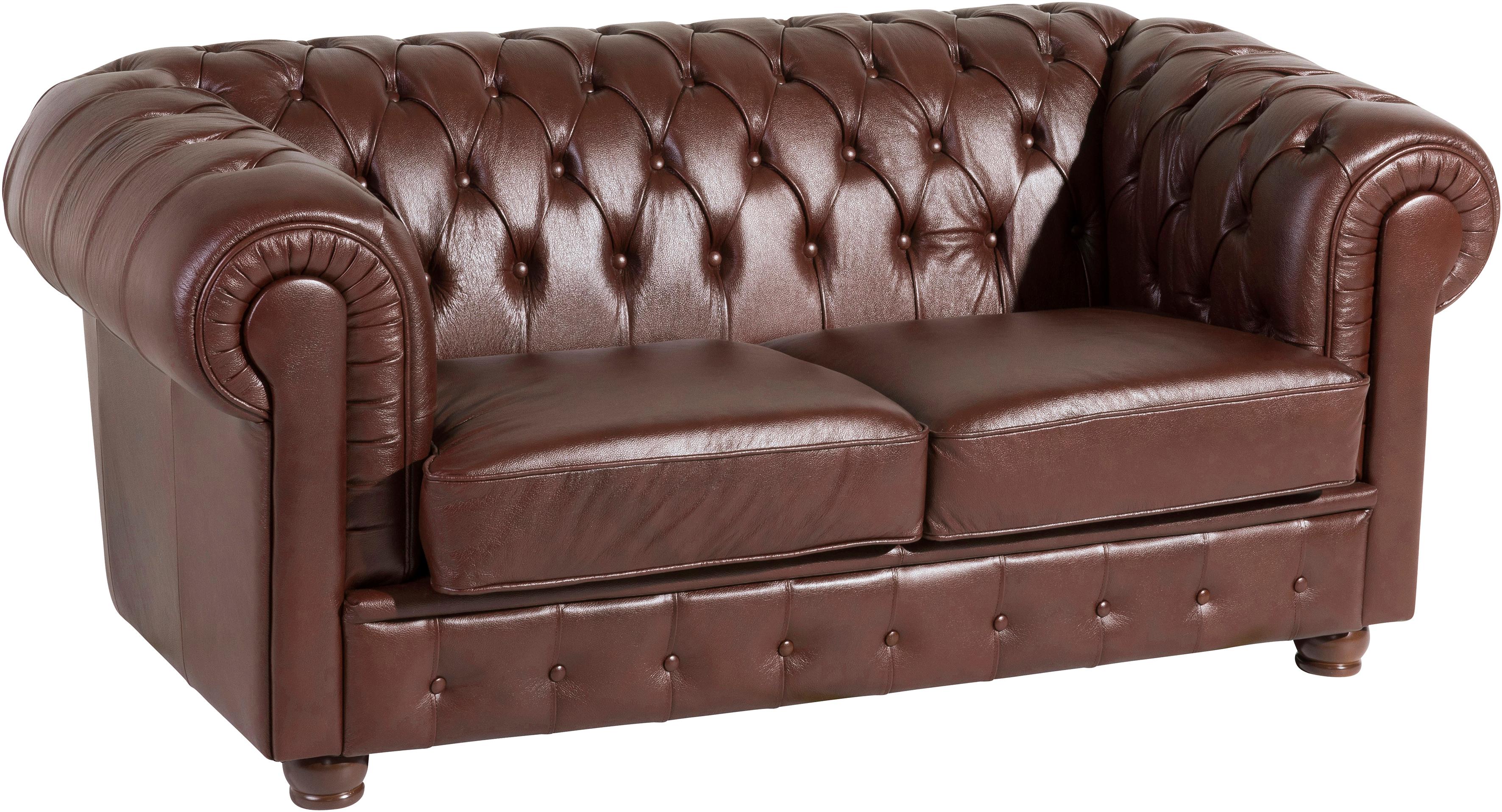 Max Winzer Chesterfield-Sofa "Bristol", mit edler Knopfheftung, Breite 172 günstig online kaufen