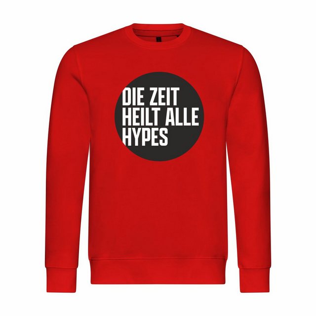 deinshirt Kapuzenpullover Herren Pullover Die Zeit heilt alle Hypes Mit Pri günstig online kaufen