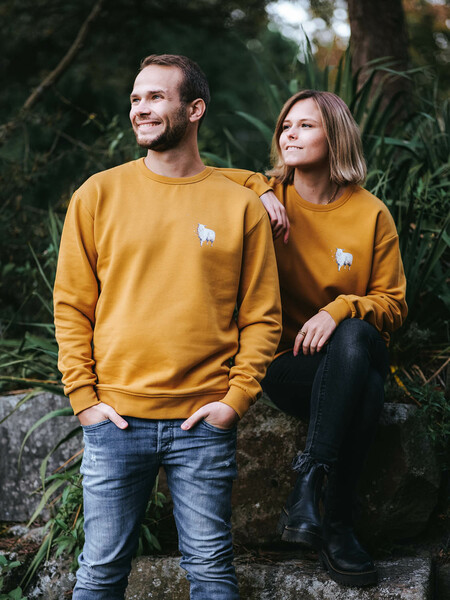 Gots - Schaf Small Sweatshirt Unisex günstig online kaufen