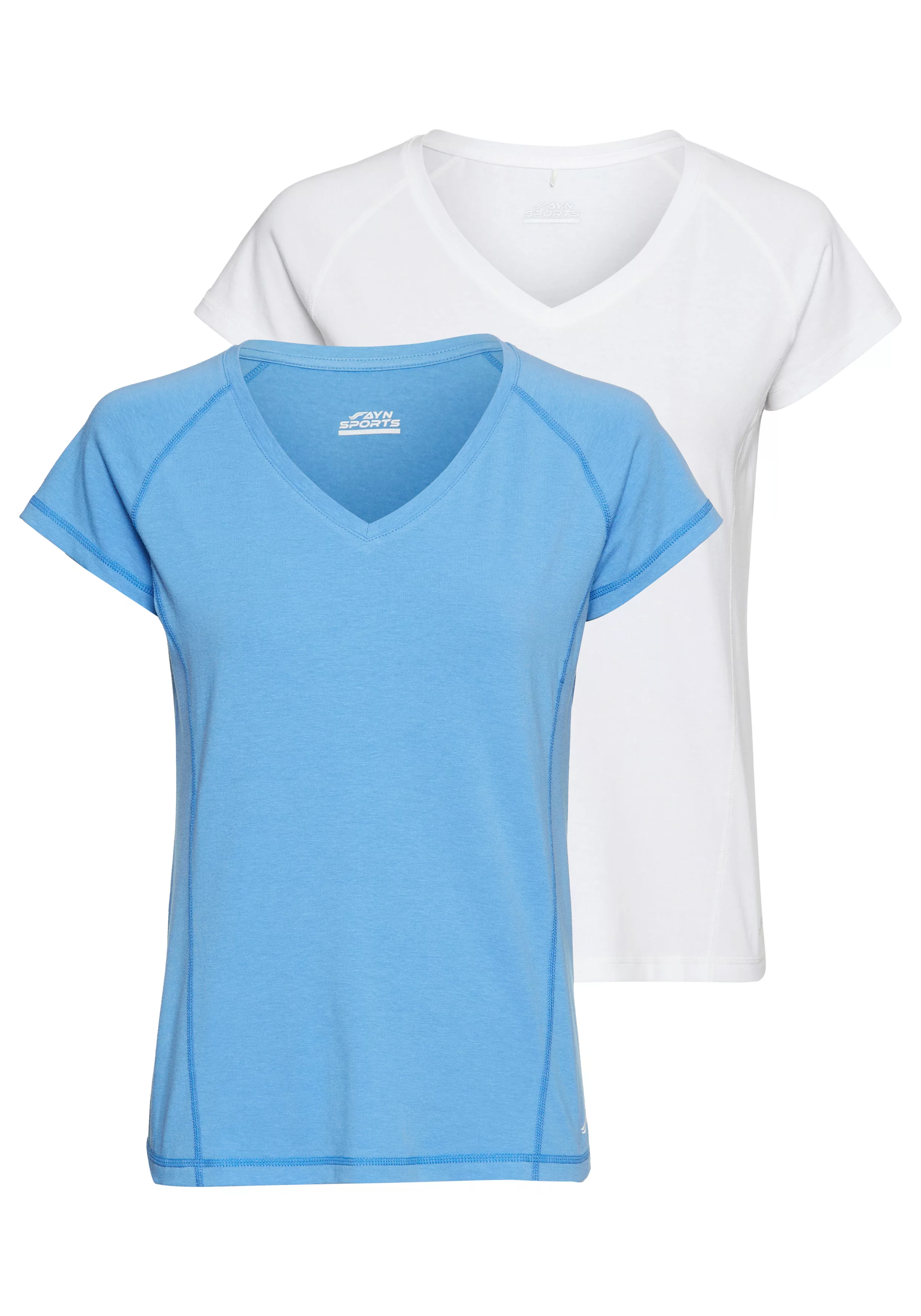 FAYN SPORTS Funktionsshirt "Double Pack Essential", (Packung, 2 tlg., 2er-P günstig online kaufen