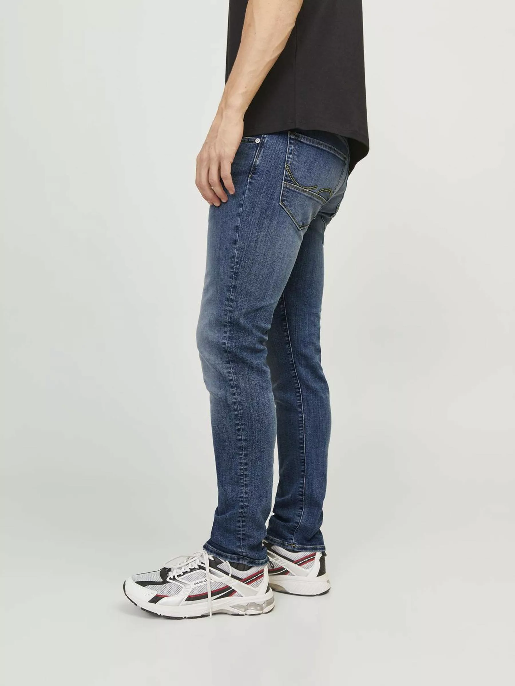 Jack & Jones Herren Jeans JJIGLENN JJFOX 50SPS CB 036 - Slim Fit - Blau - B günstig online kaufen