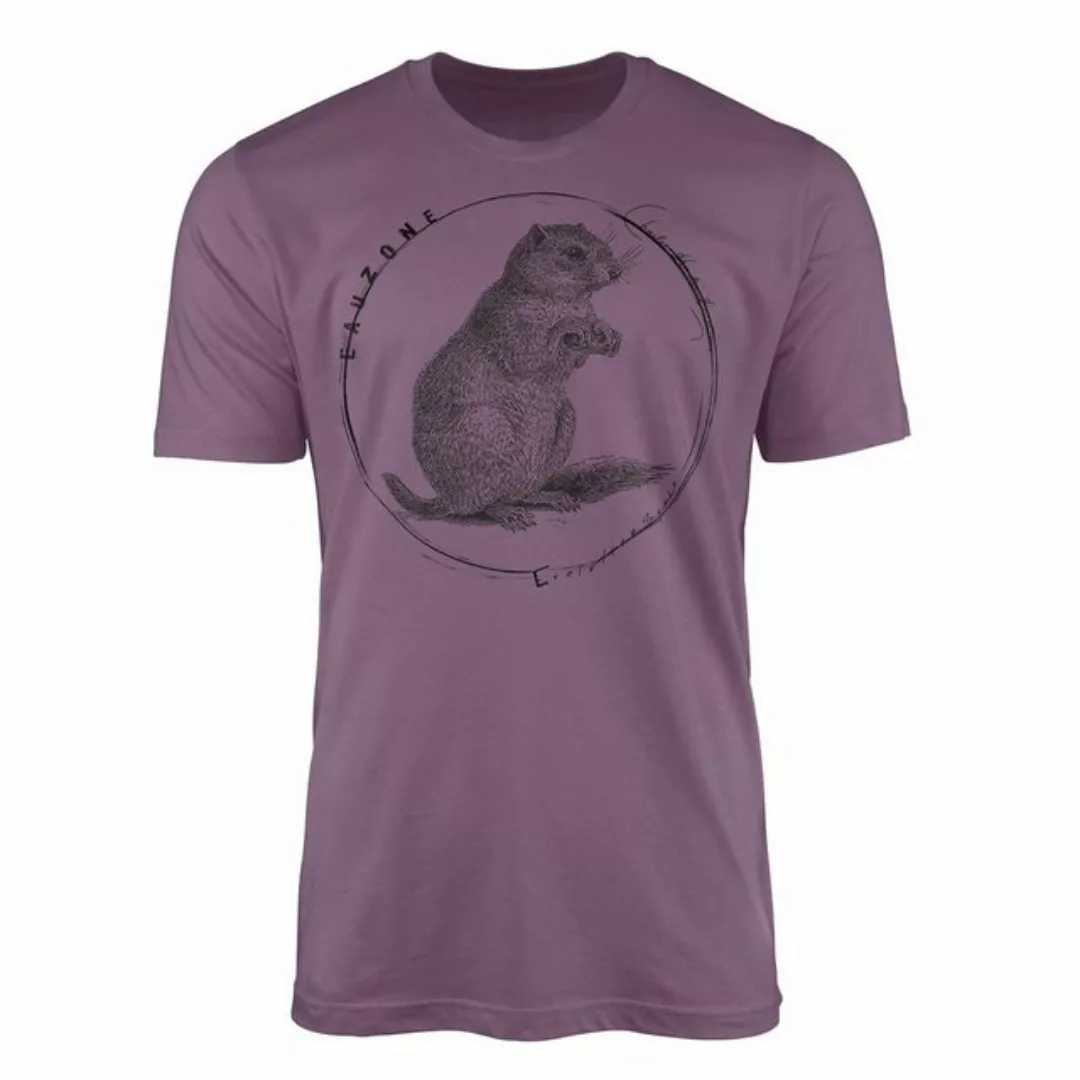 Sinus Art T-Shirt Evolution Herren T-Shirt Präriehund günstig online kaufen